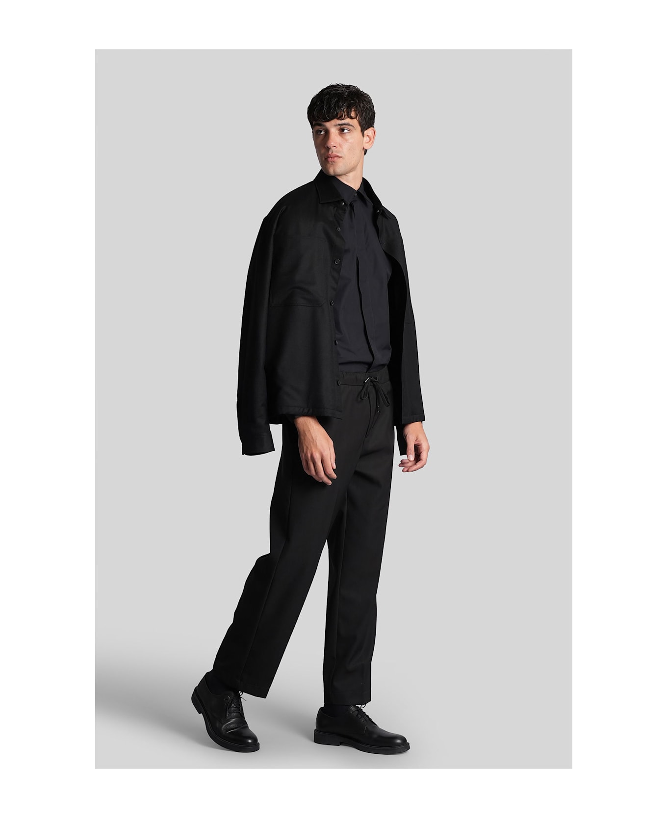 Zegna Shirt In Black Cotton - black