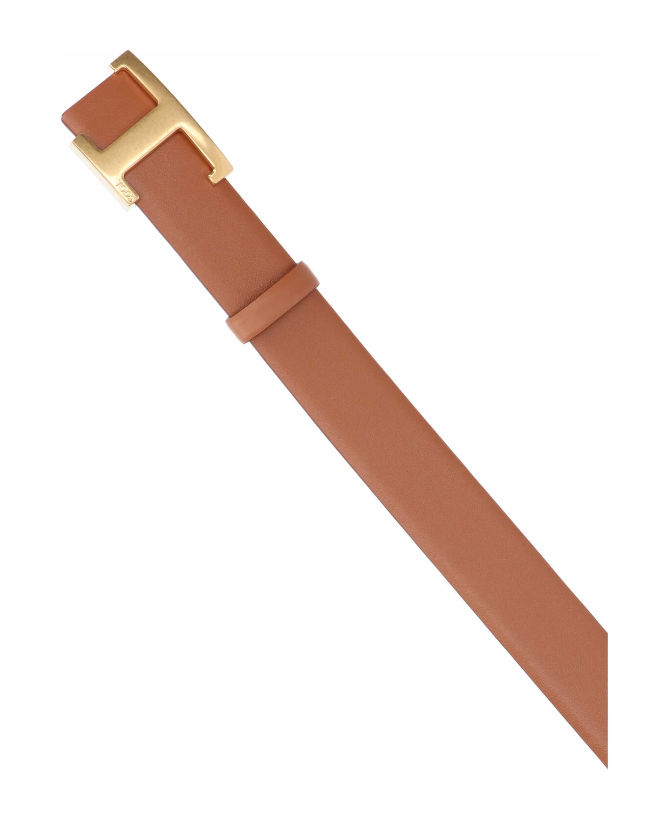 Tod
s T Timeless Reversible Belt - Brown