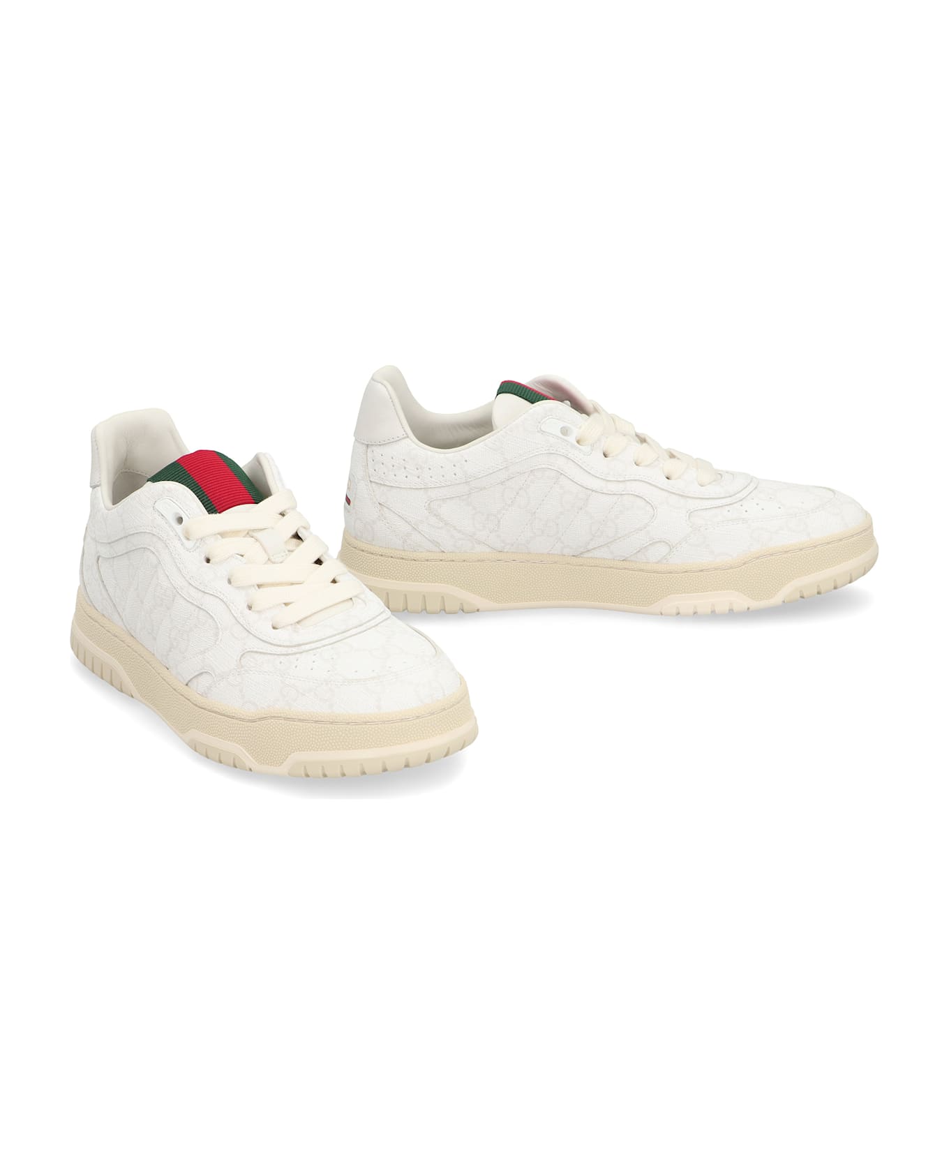 Gucci Re-web Low-top Sneakers - White
