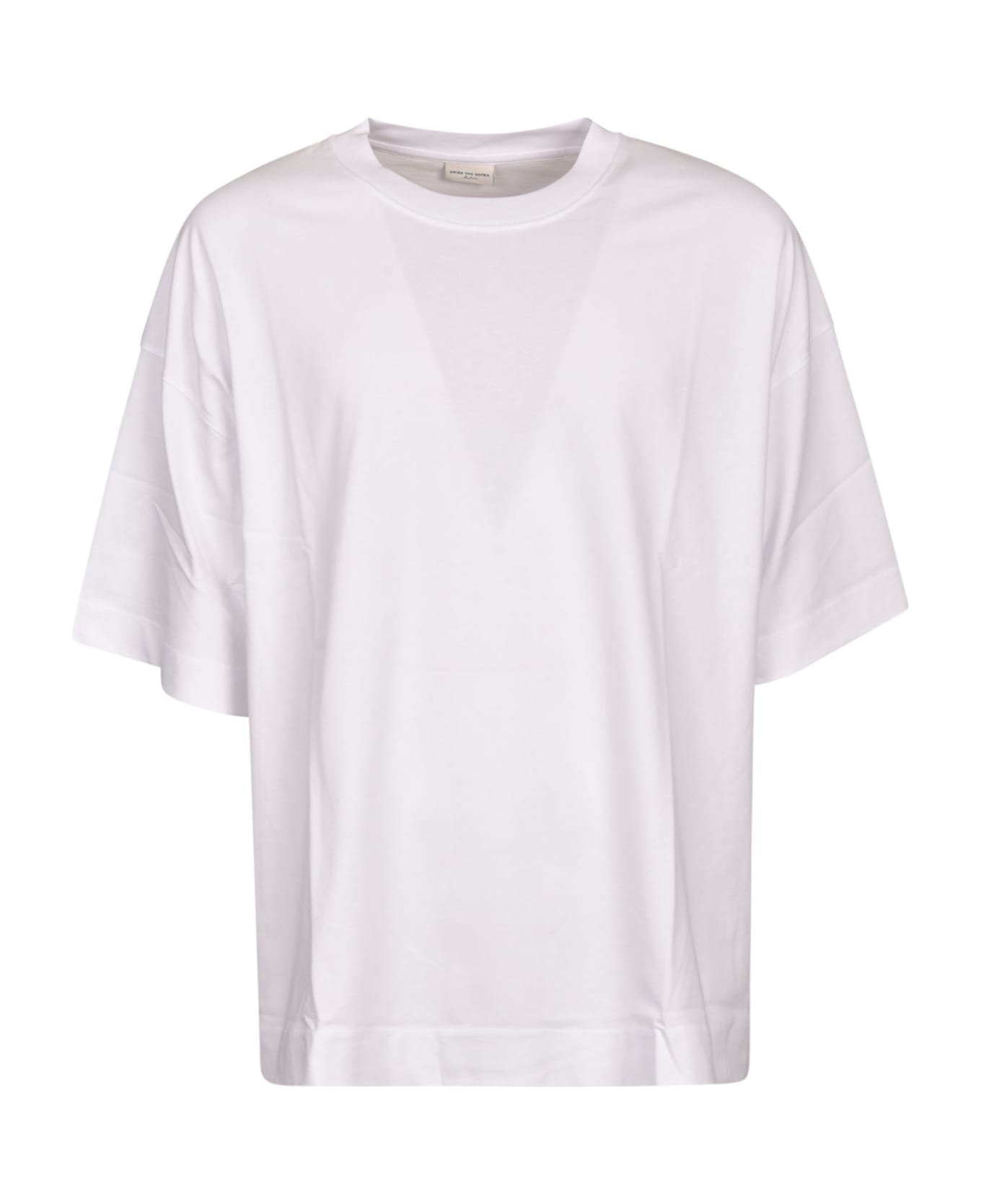 Dries Van Noten Round Neck T-shirt - White