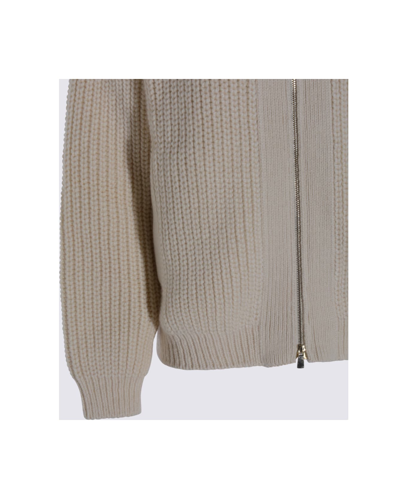 Malo White Wool Knitwear