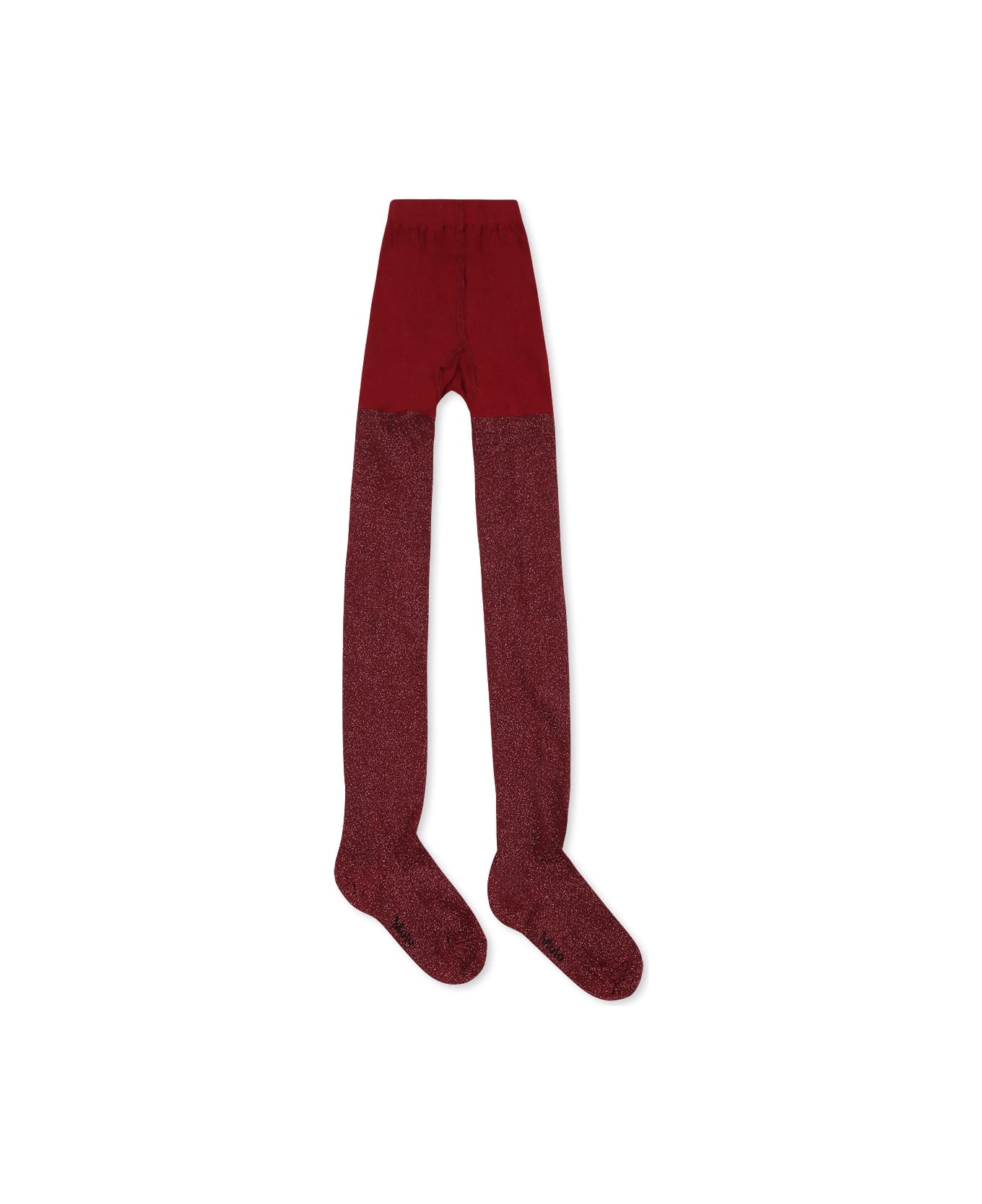 Molo Red Tights For Girl - Red