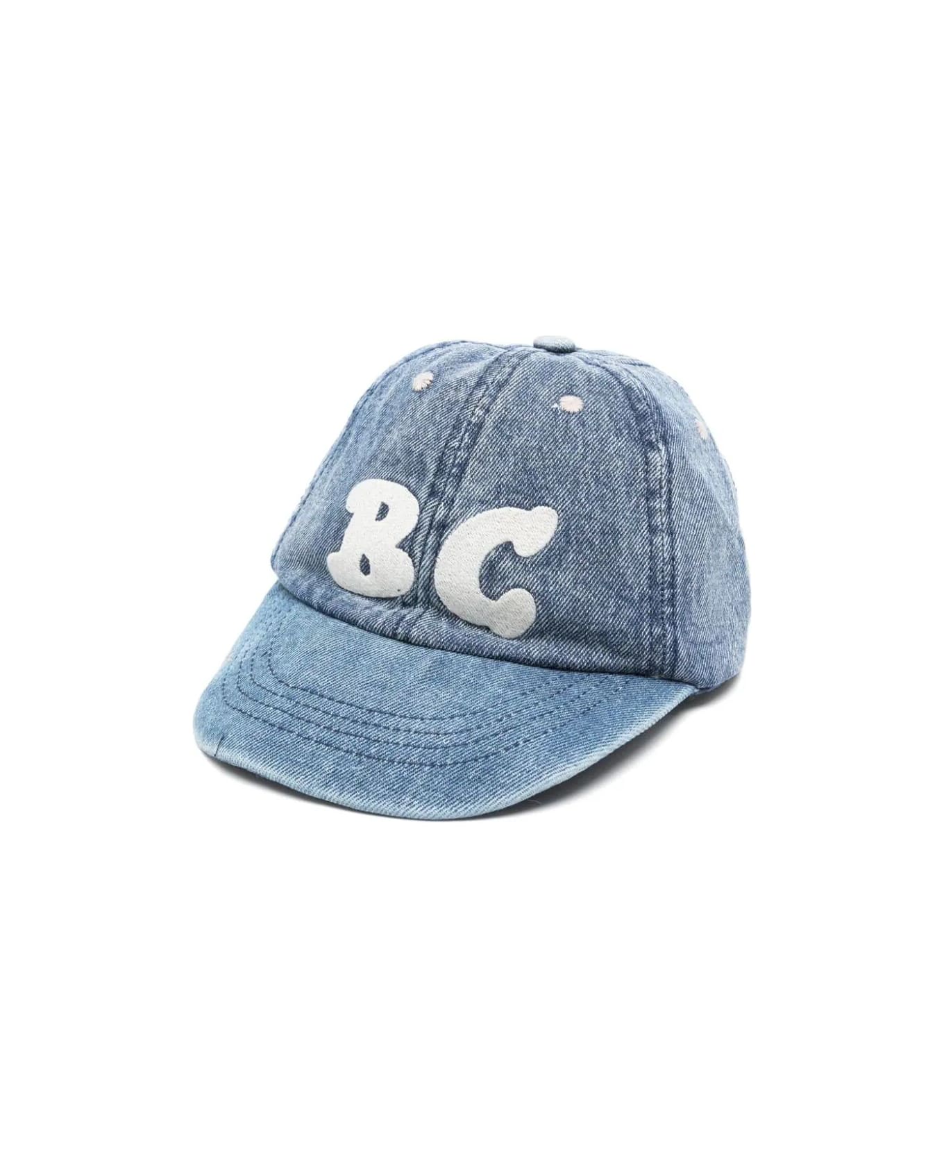Bobo Choses Bc Denim Cap - Light Blue アクセサリー＆ギフト