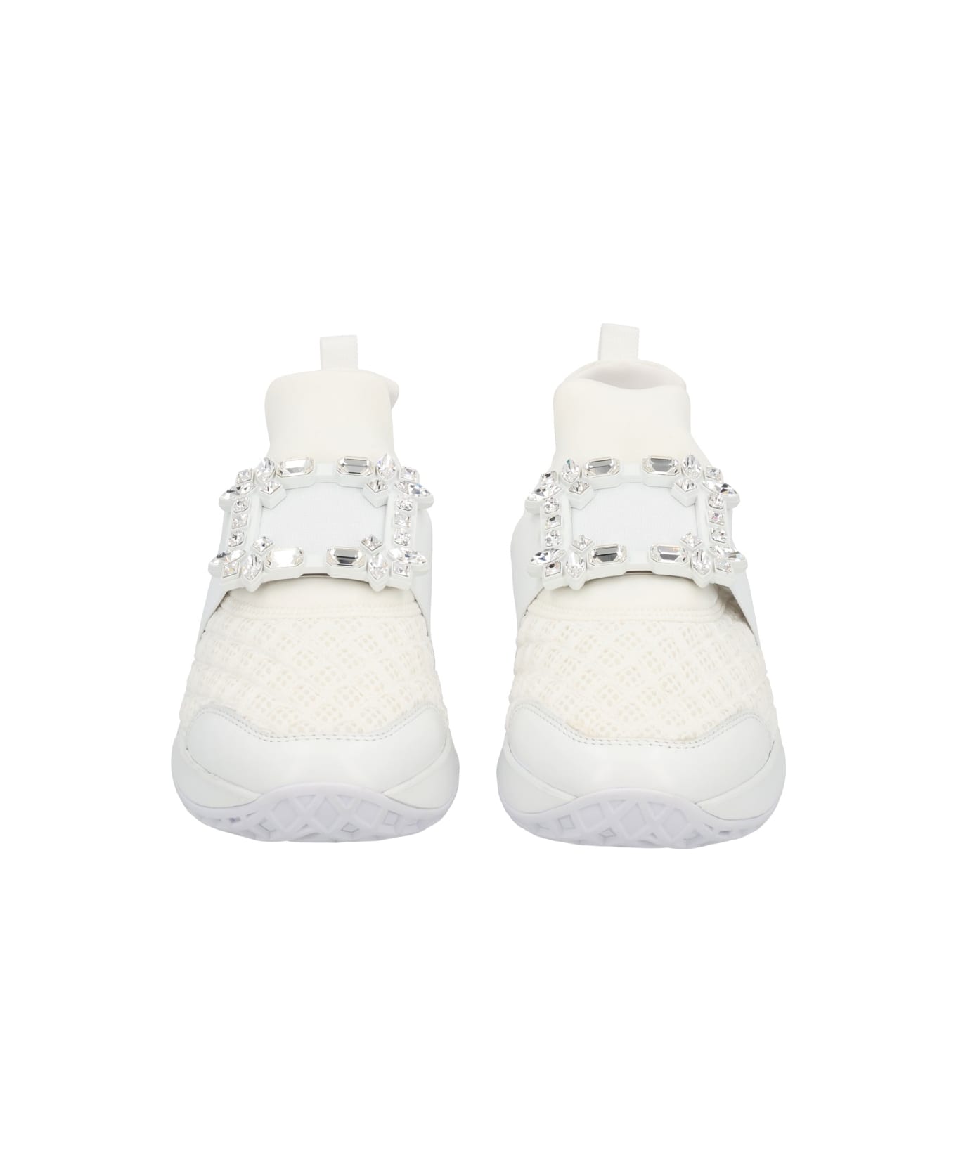 Roger Vivier "viv
run" Sneaker - WHITE