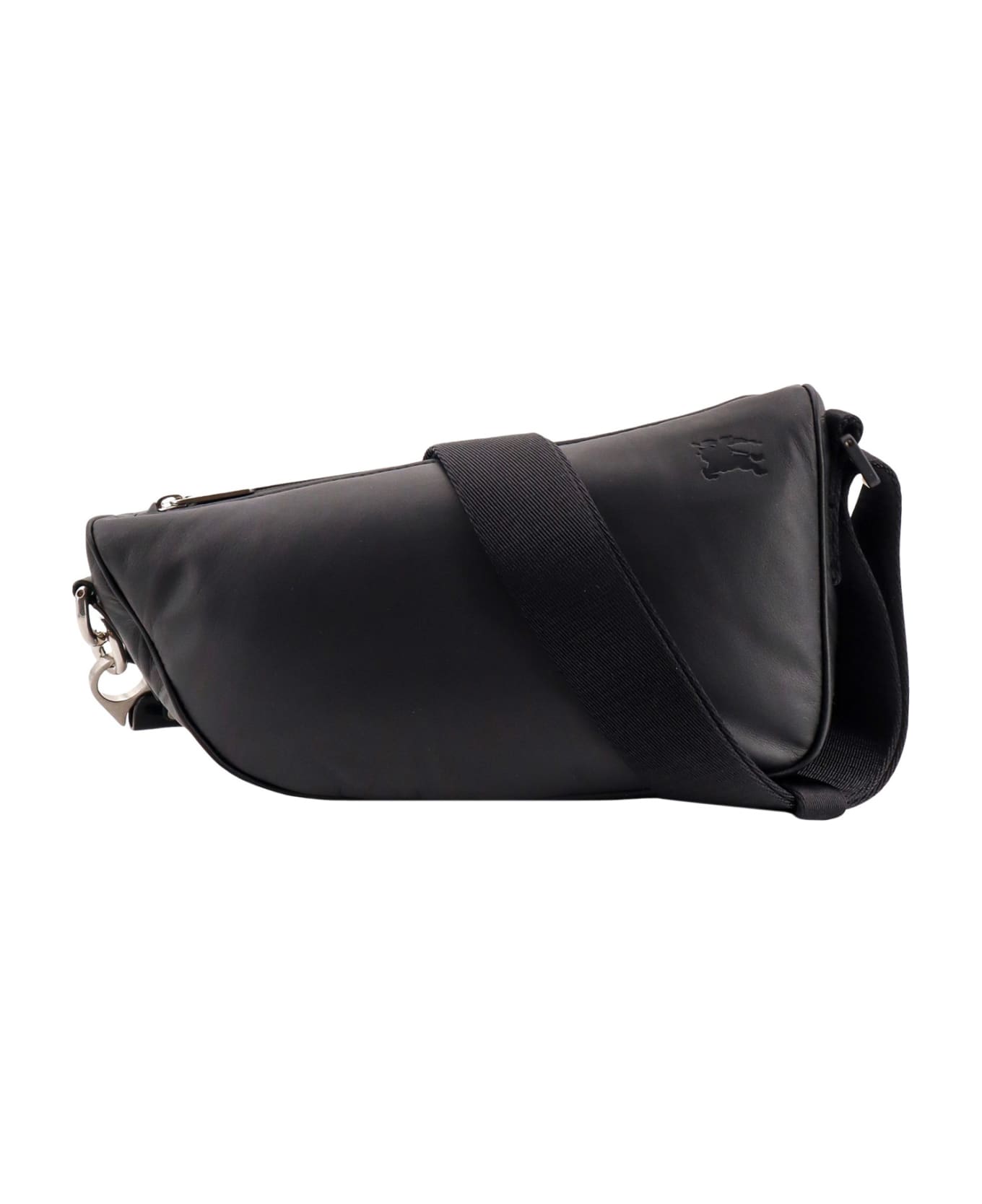 Burberry 'shield' Mini Shoulder Bag - Black