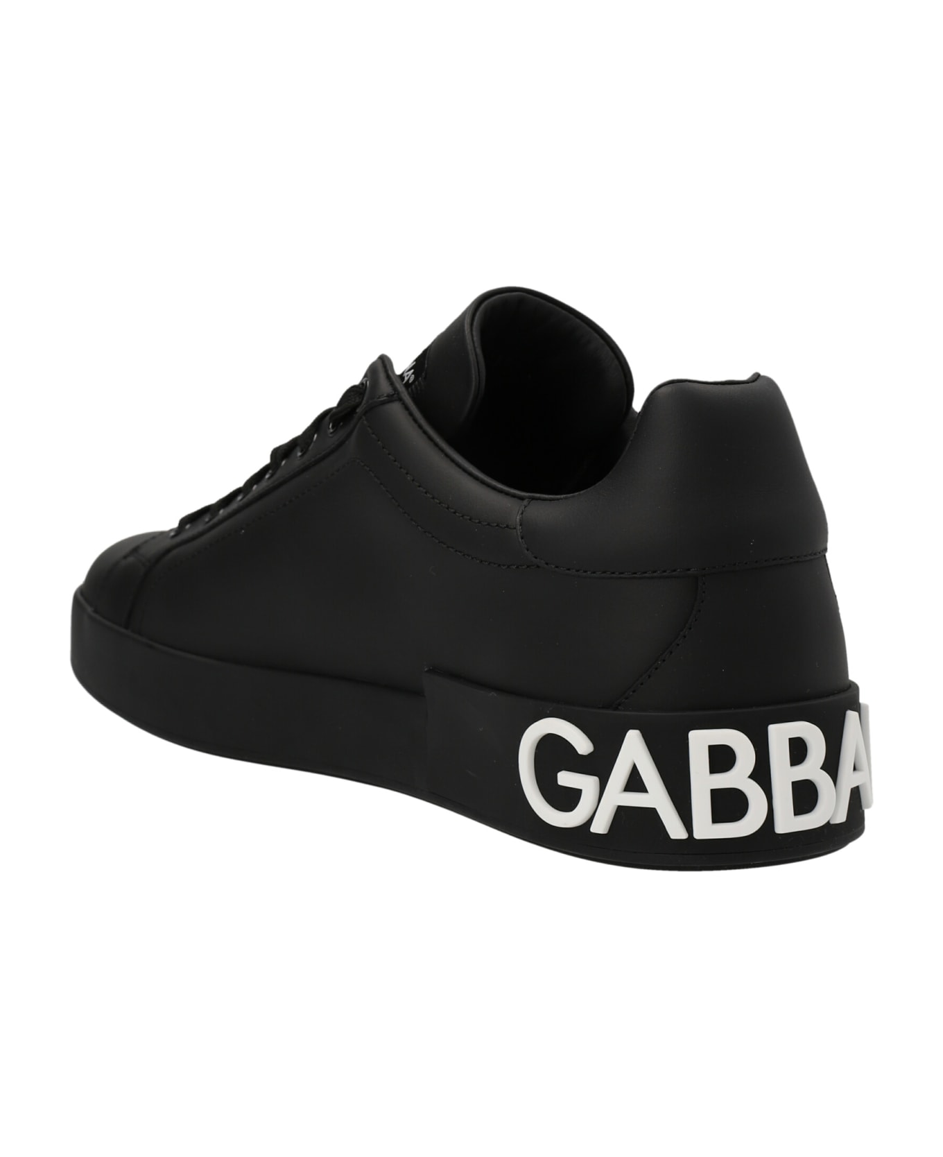 Dolce & Gabbana 'portofino' Sneakers - White/Black