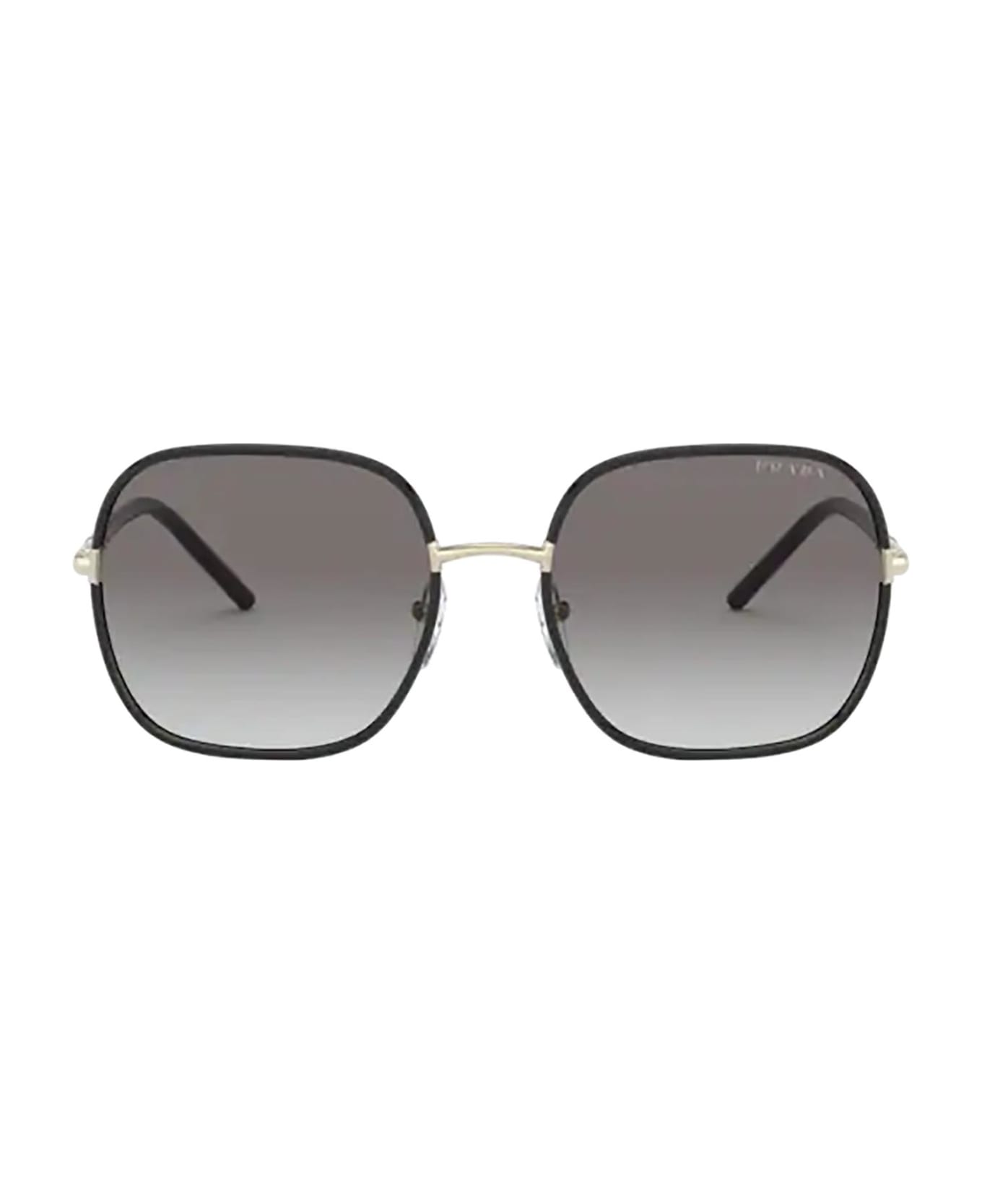 Prada Eyewear Pr 67xs Pale Gold / Black Sunglasses - Pale Gold / Black