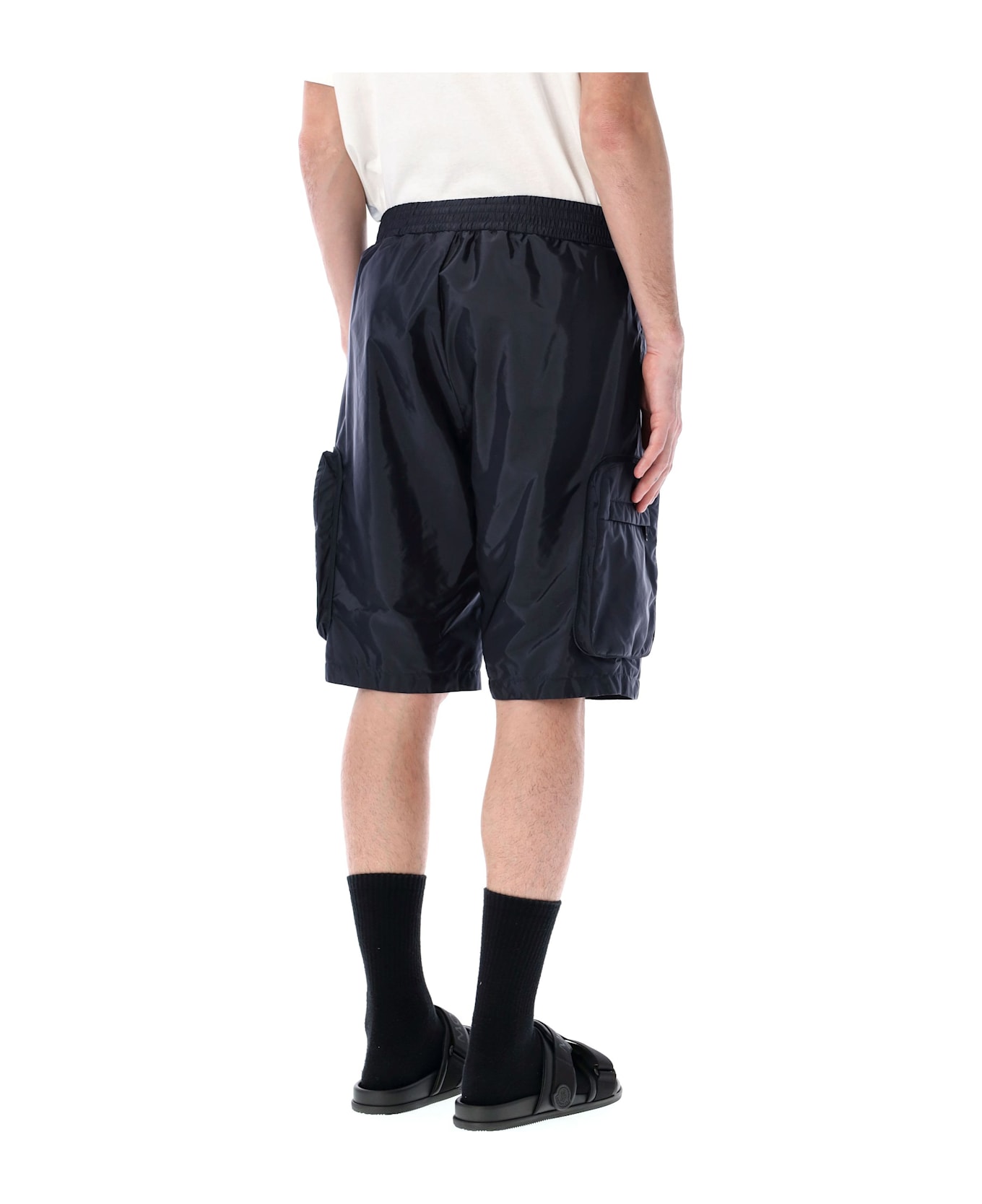 Moncler Genius Packable Bermuda Shorts - DARK BLUE