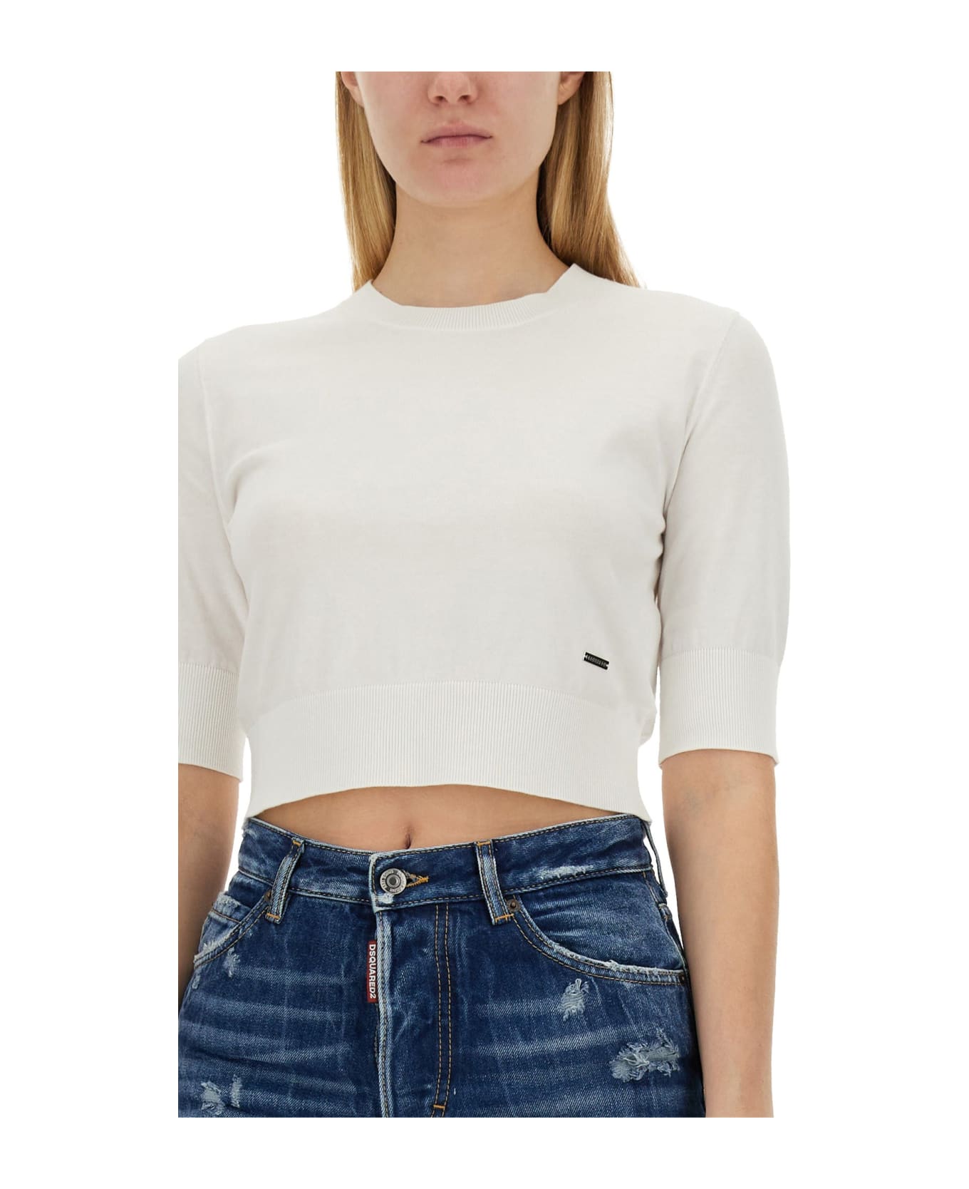 Dsquared2 Cropped Shirt