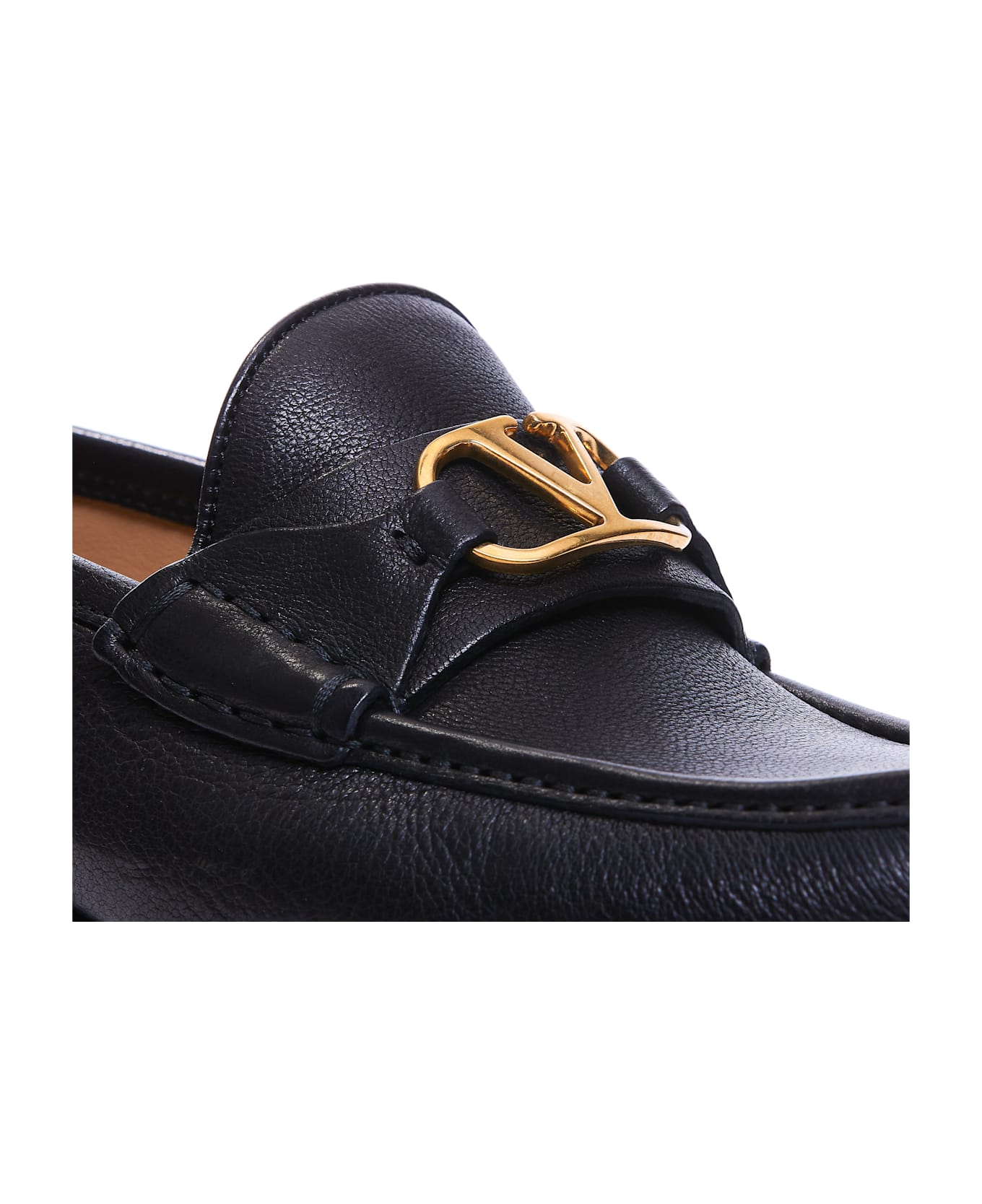 Valentino Garavani Vlogo Signature Loafers - Black