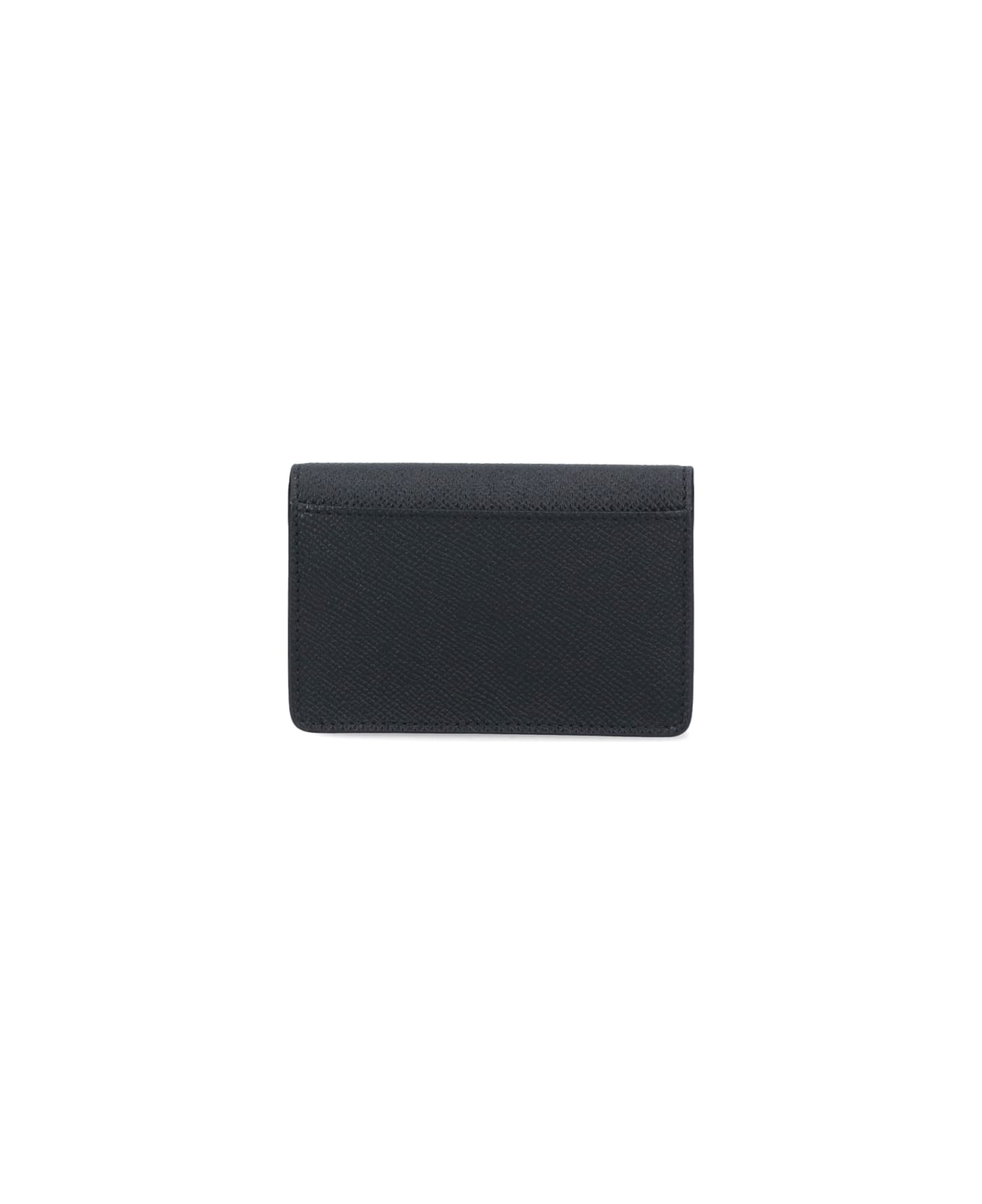 Ferragamo Wallet With Gancini - Black   財布