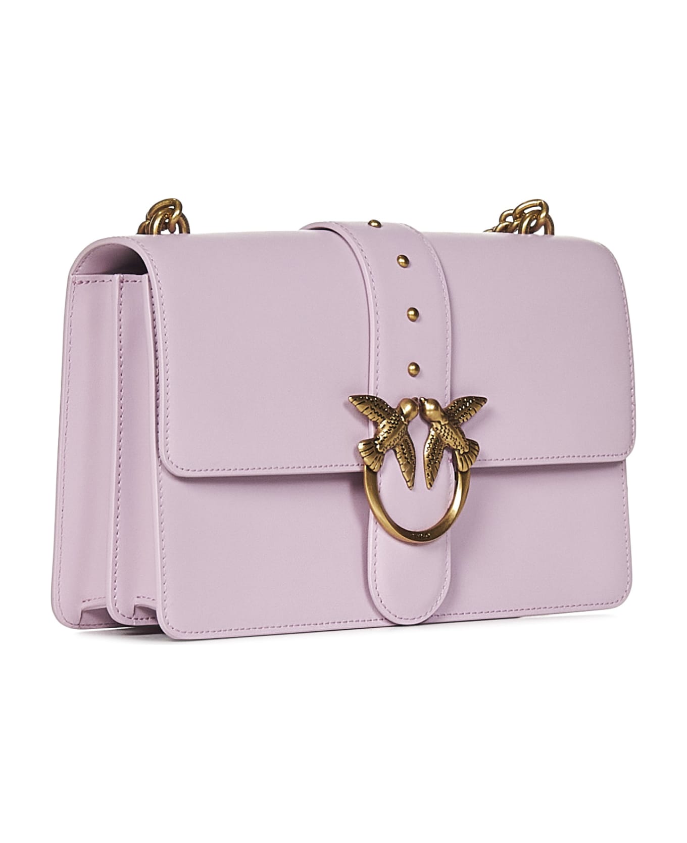 Pinko Classic Love Bag One Simply Shoulder Bag - Purple
