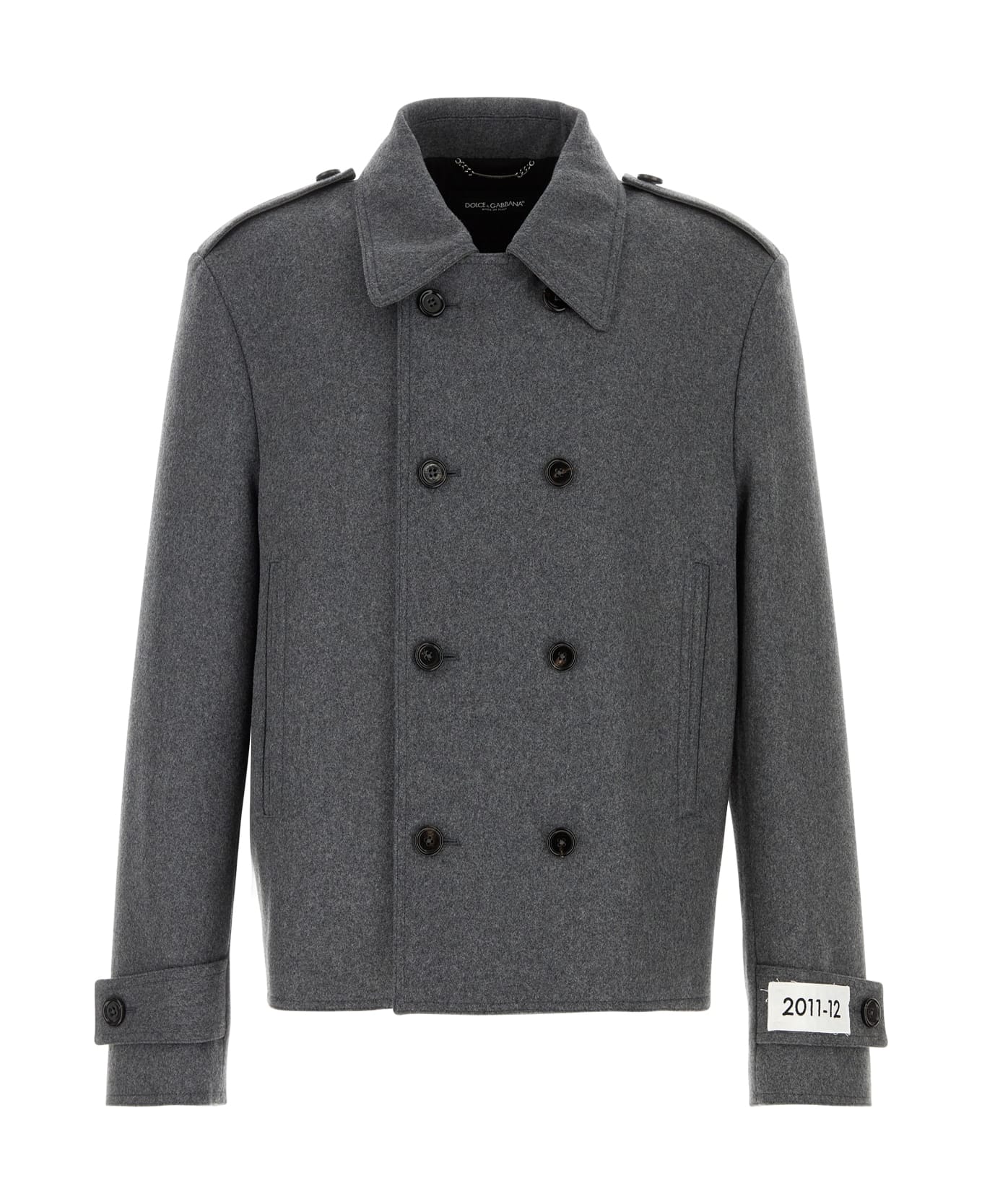 Dolce & Gabbana Coat - MELANGEGRIGIO