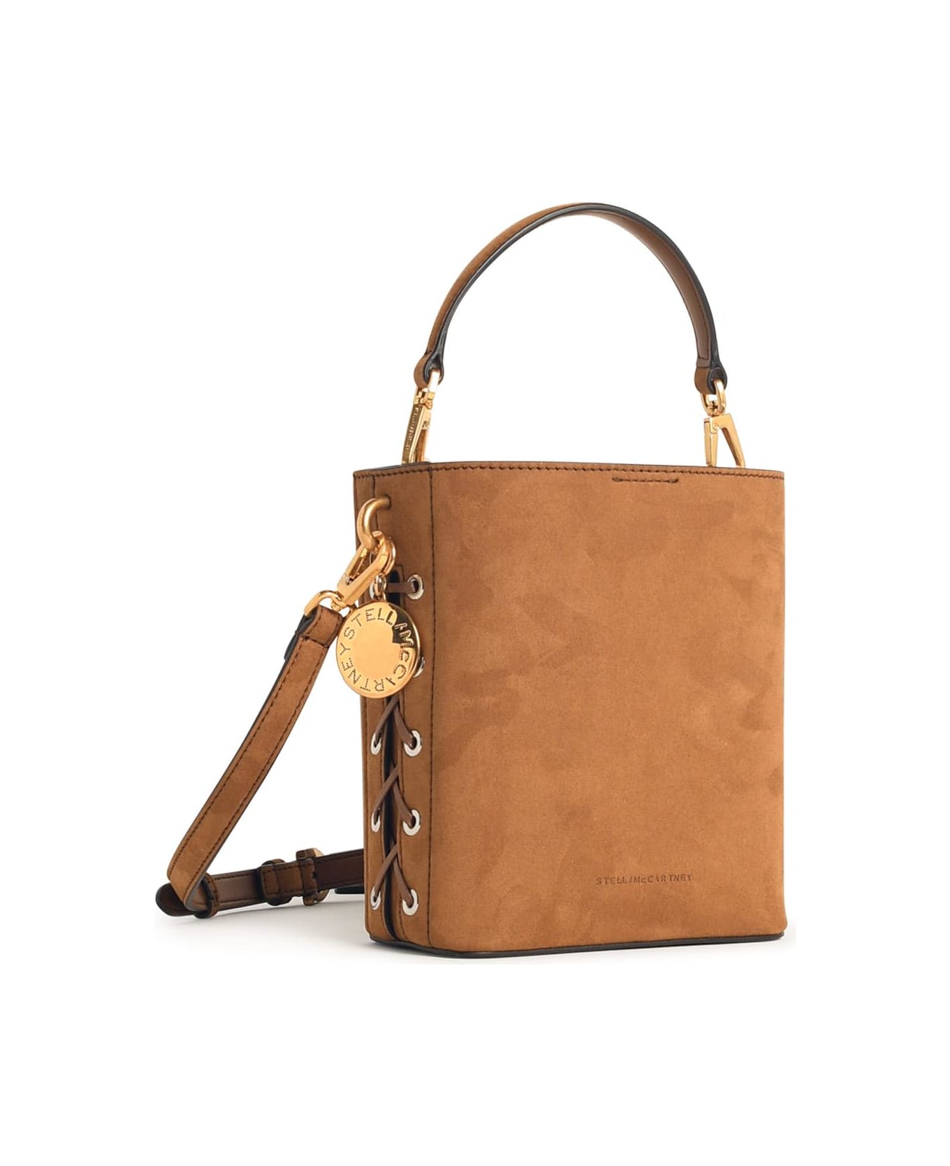 Stella McCartney 
soft
 Eco Alter Mat Beige Crossbody Bag - Brown