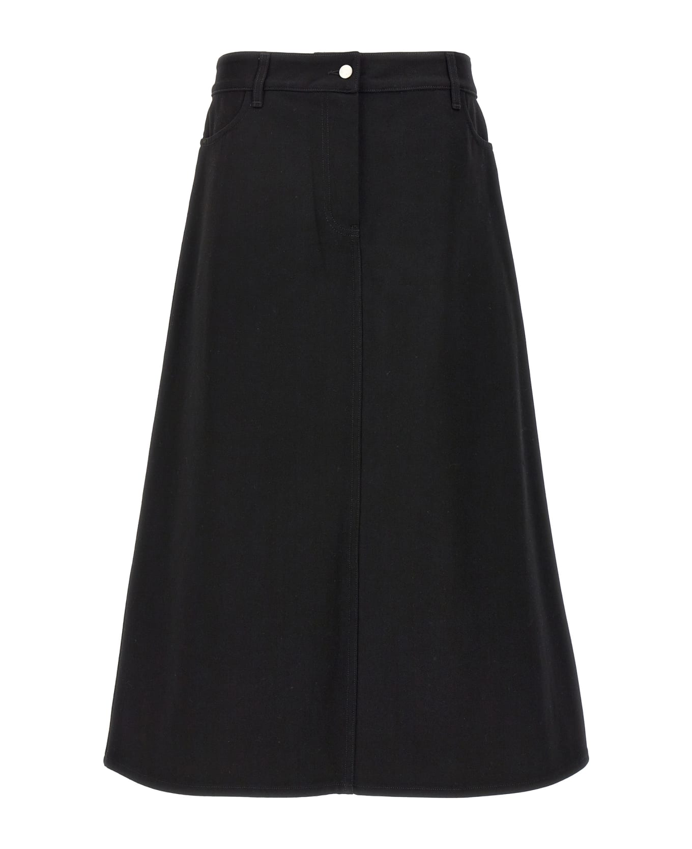 Studio Nicholson 'baringo' Midi Skirt - Black   スカート
