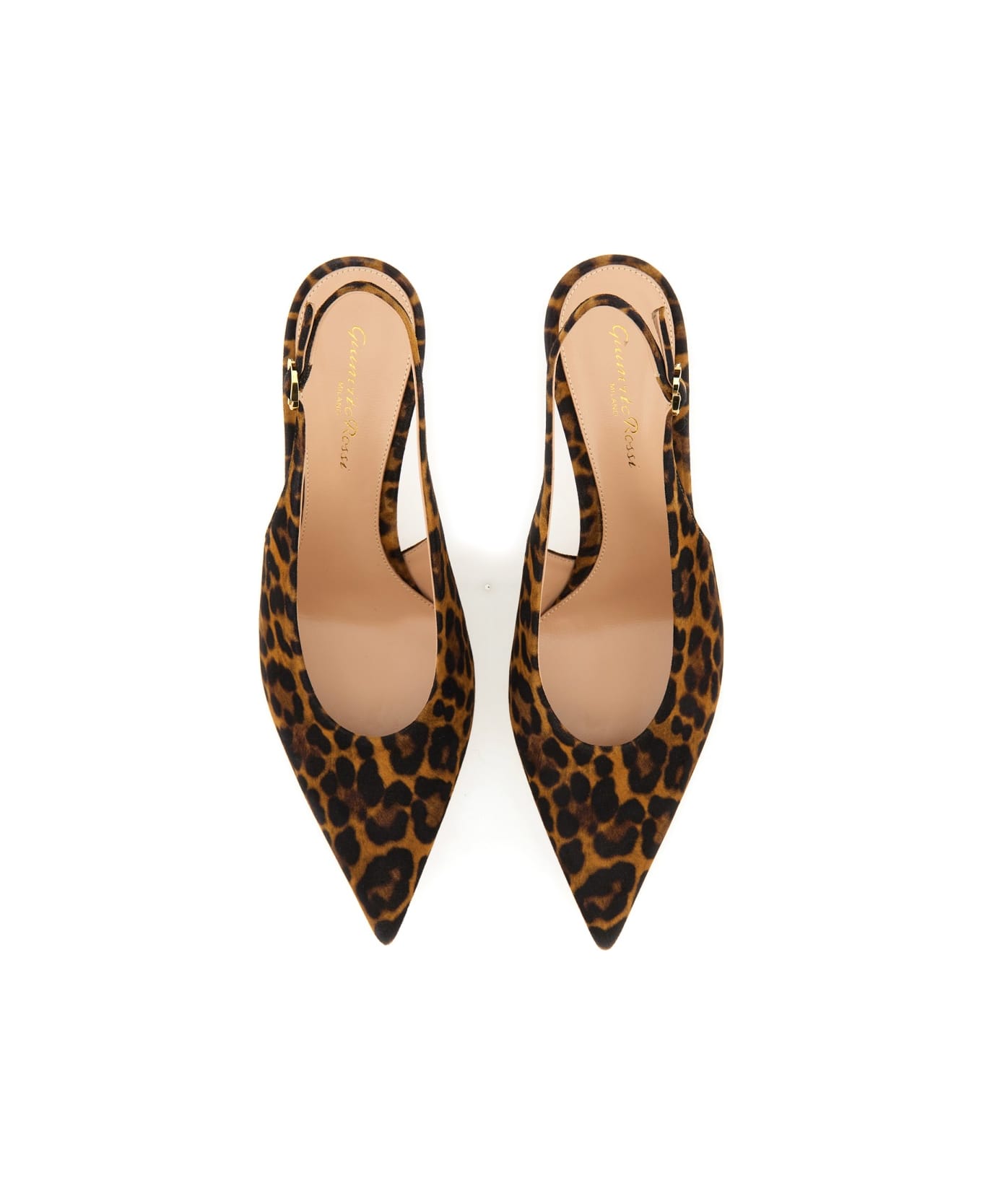 Gianvito Rossi Slingback "robbie" - ANIMALIER