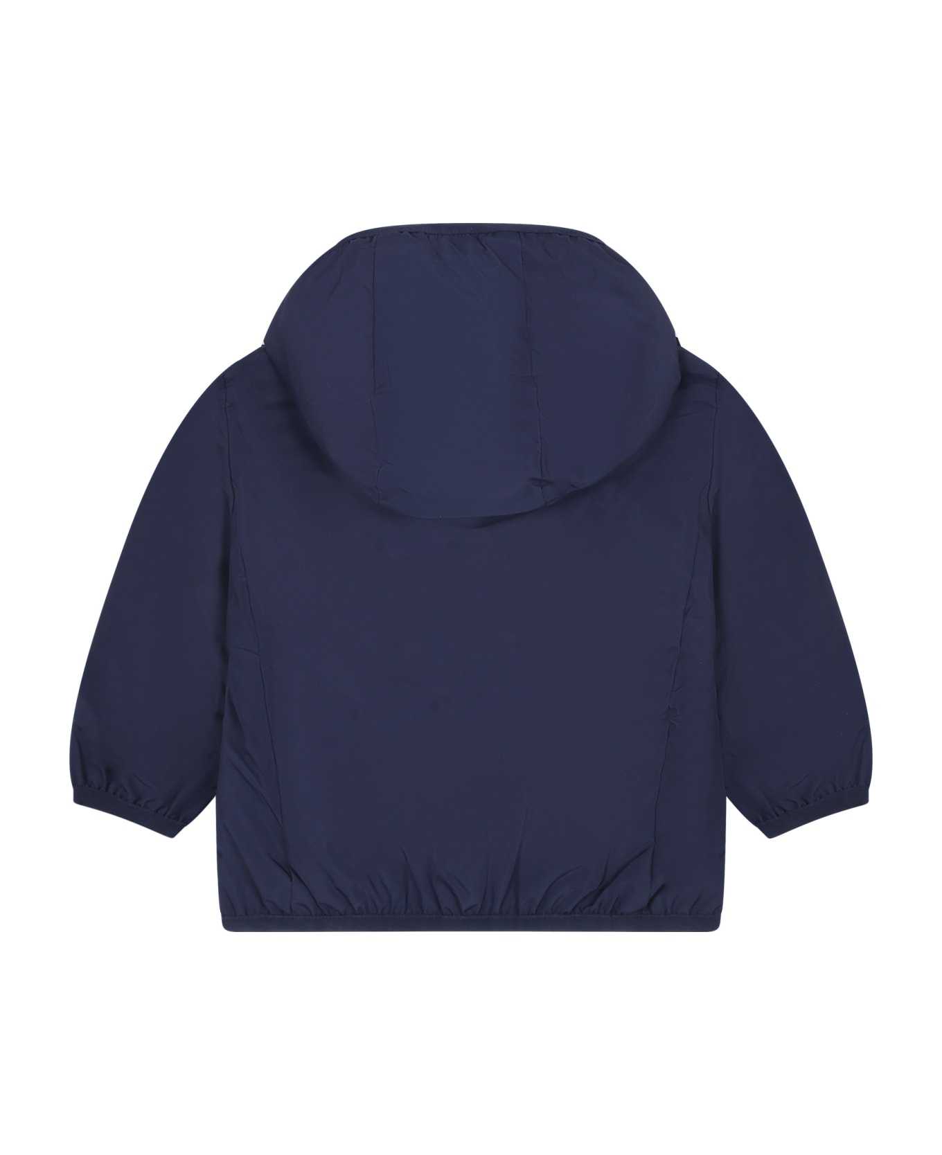 Save the Duck Blue Coco Windbreaker For Babykids With Logo - Blue