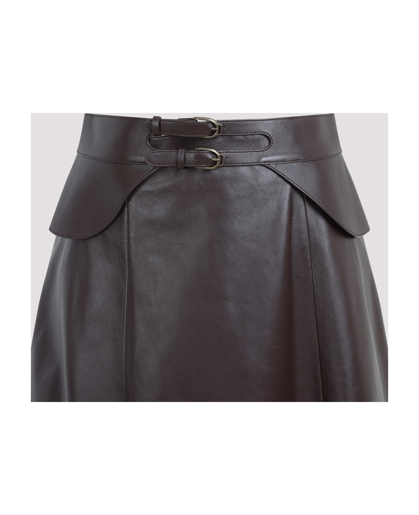 Ralph Lauren Millie Mid A-line Skirt - Mocha