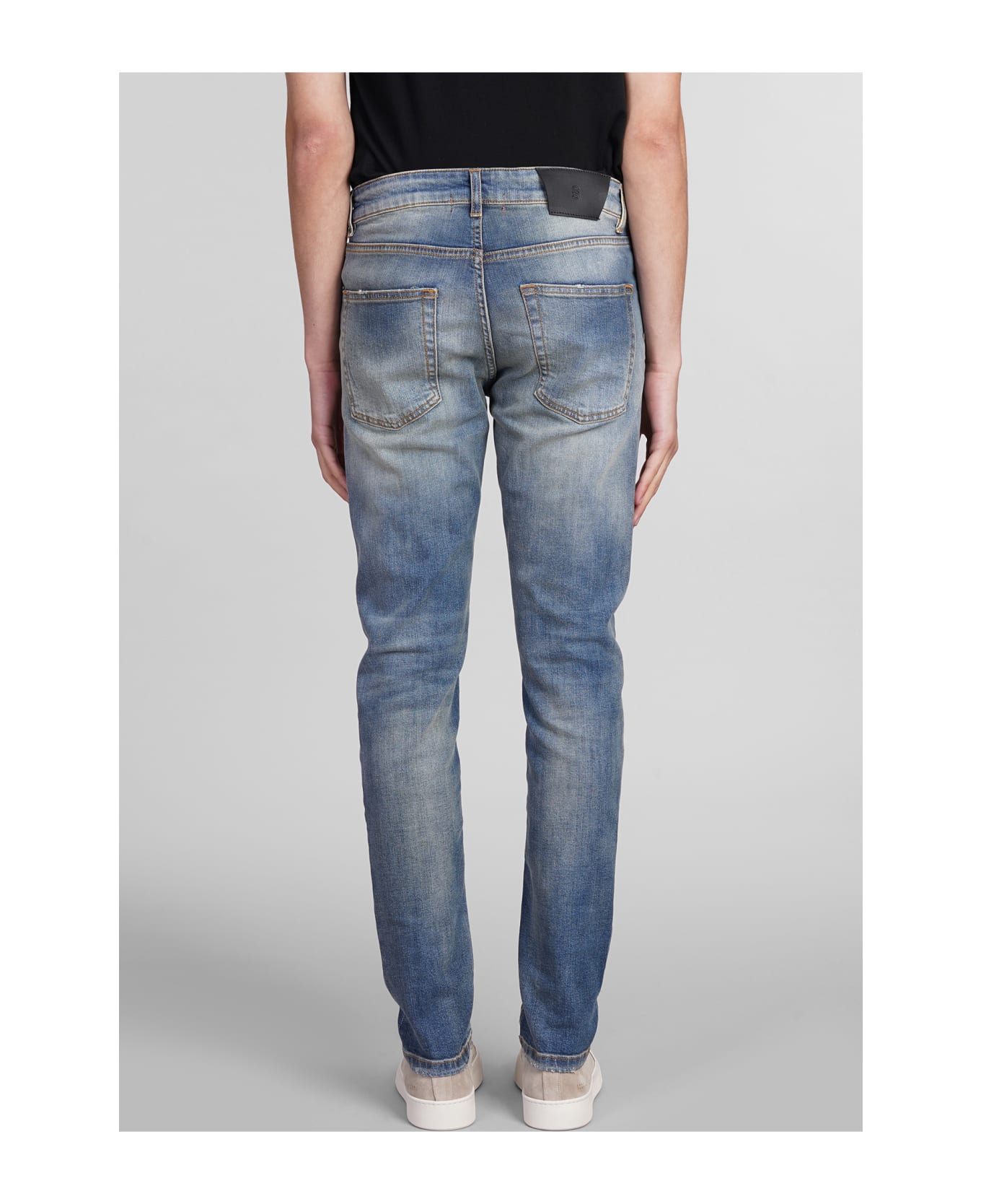 Salvatore Santoro Jeans In Blue Cotton - blue
