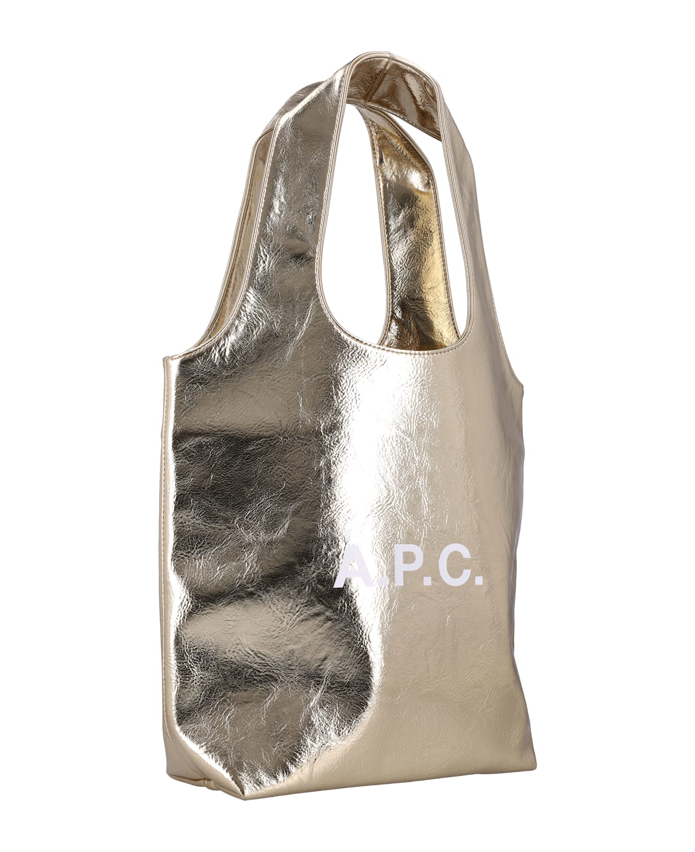 A.P.C. Ninon Small Tote Bag - PALE GOLD