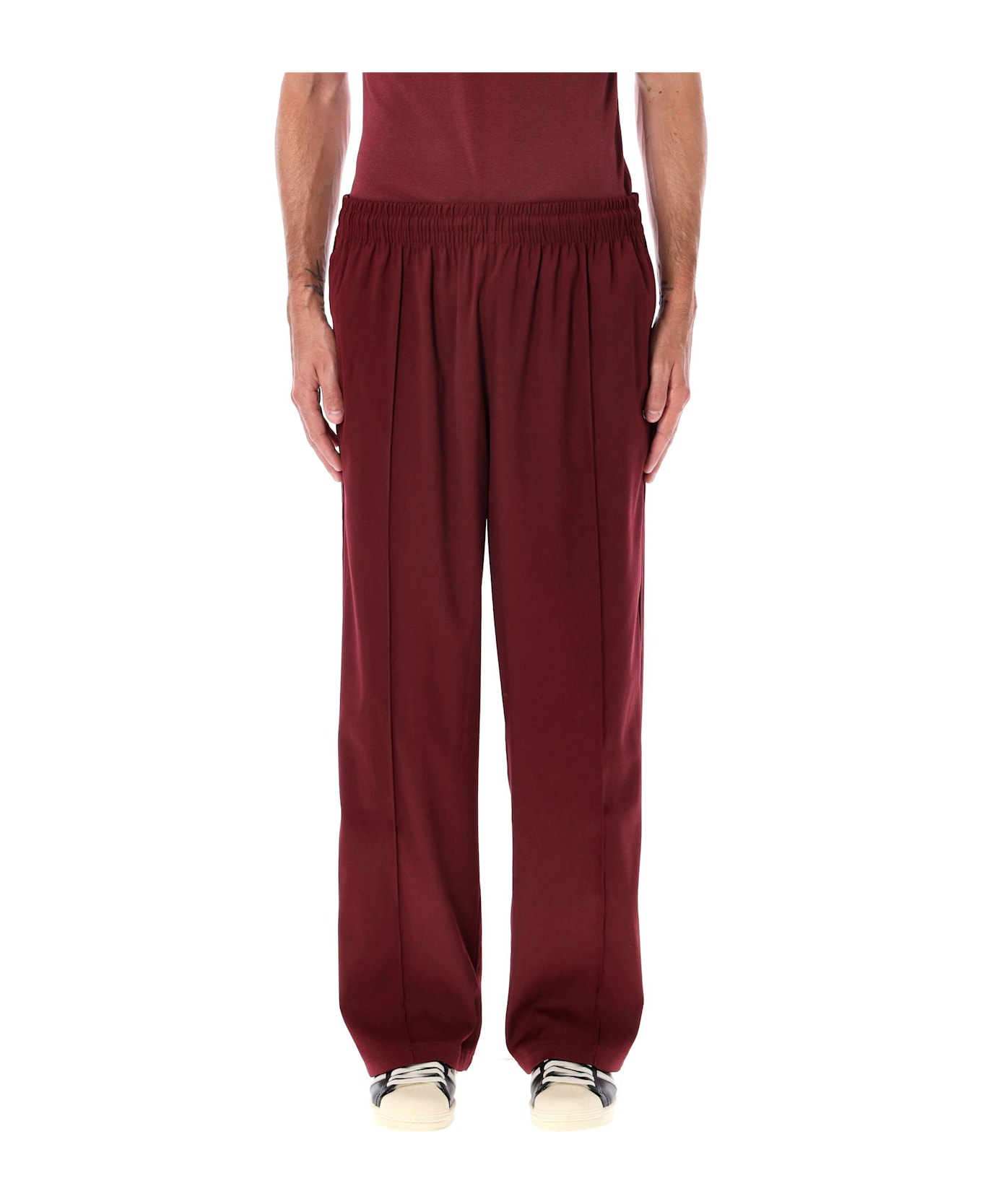 Adidas Originals Baggy Scarlet Track Pants - BETTER SCARLET