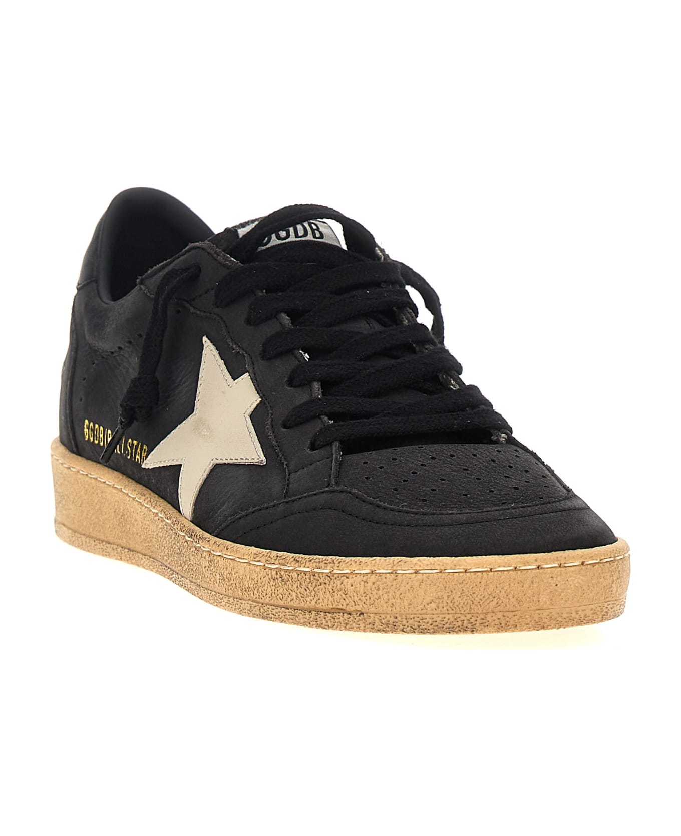 Golden Goose 'ball Star' Sneakers - Black  