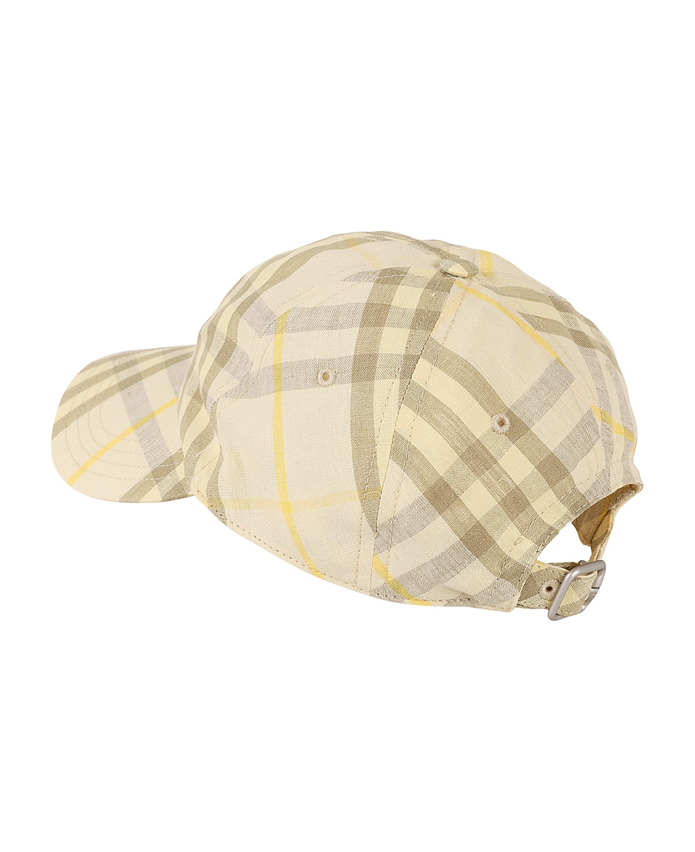 Burberry Check Baseball Cap - Wheat IP Check