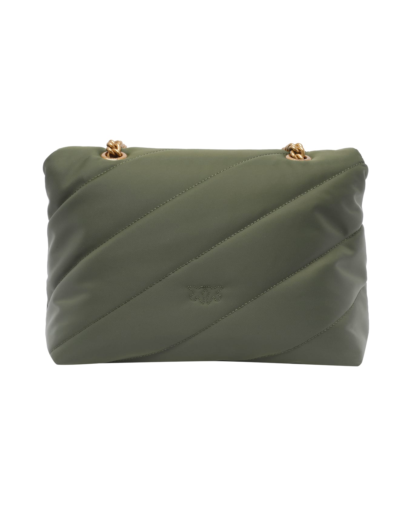 Pinko Love Bag Recycled Tissue Crossbody Bag - Green