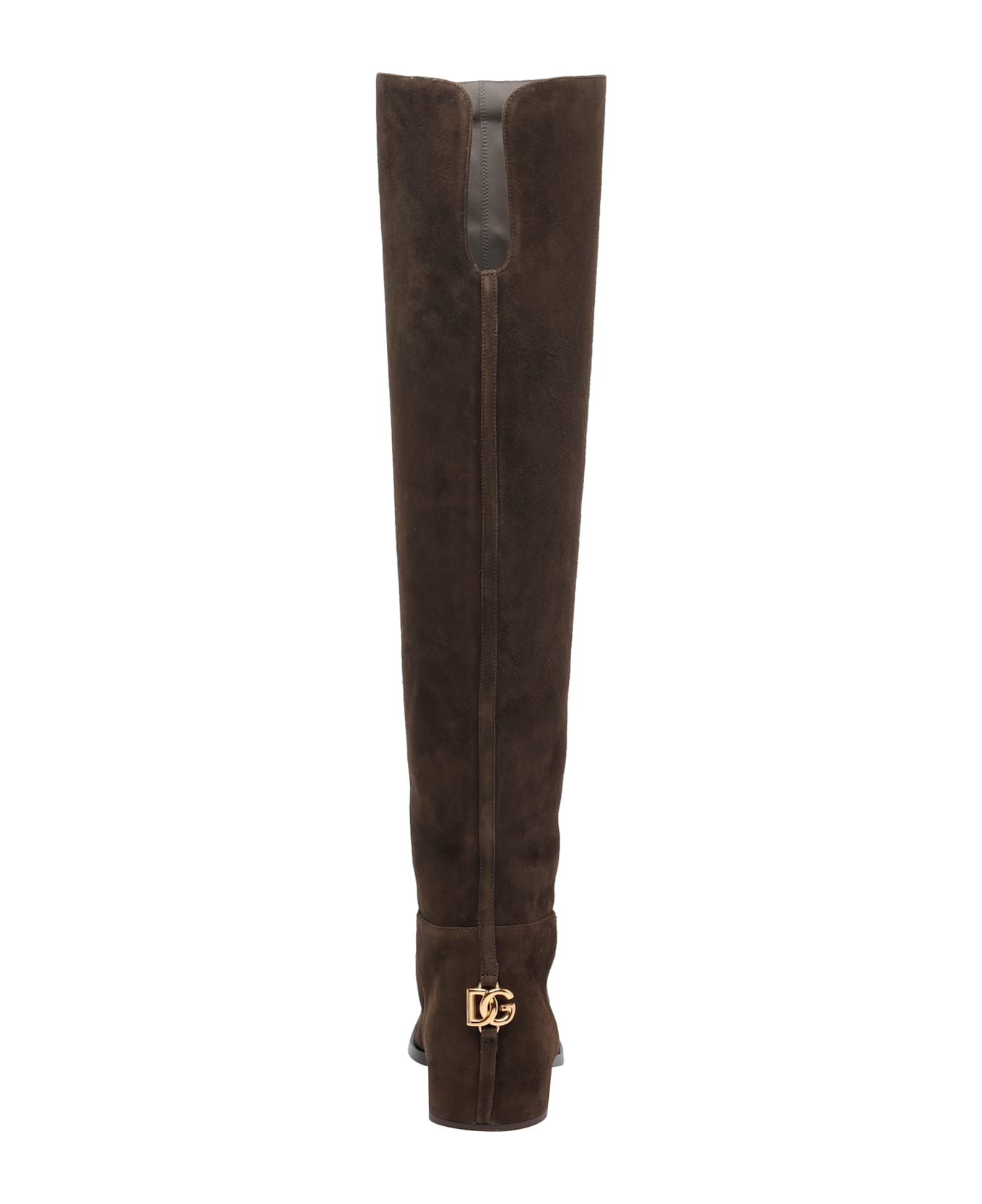Dolce 
Gabbana Suede Boots - Brown