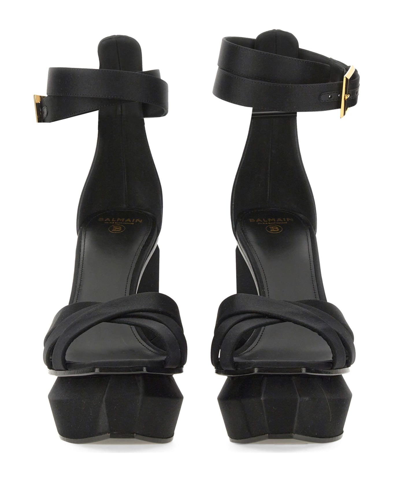 Balmain Ava Sandals - Black