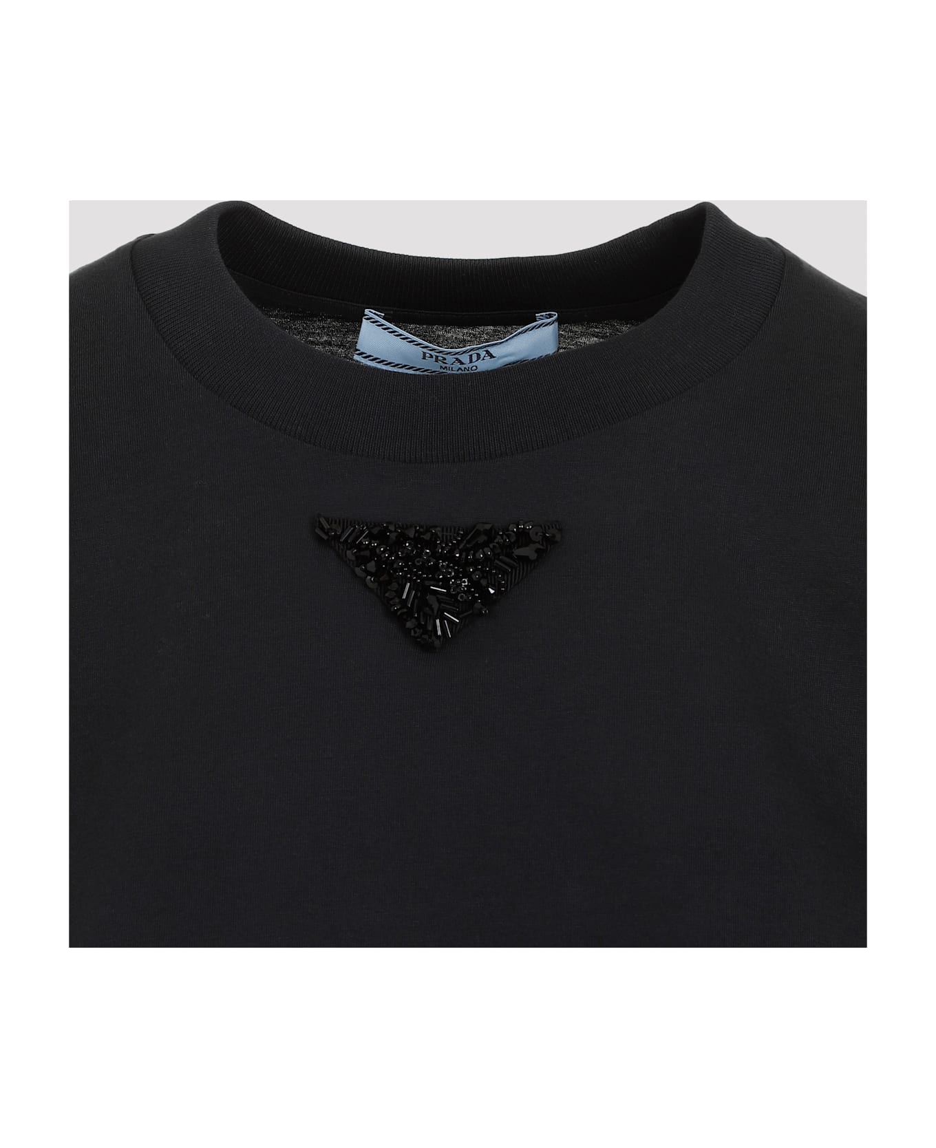 Prada Crewneck T-shirt - Fumo