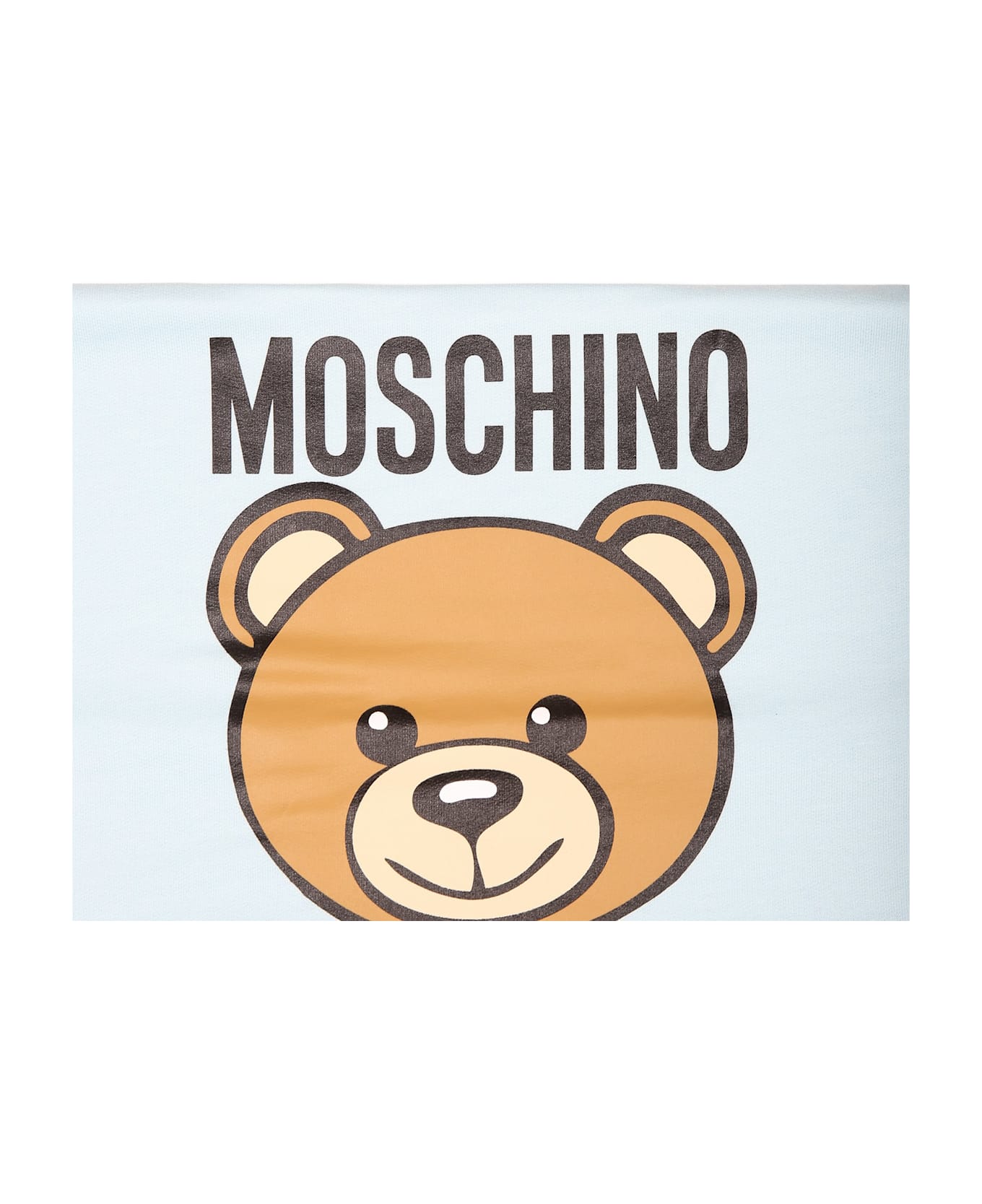 Moschino Light Blue For Baby Boy With Teddy Bear - Light Blue