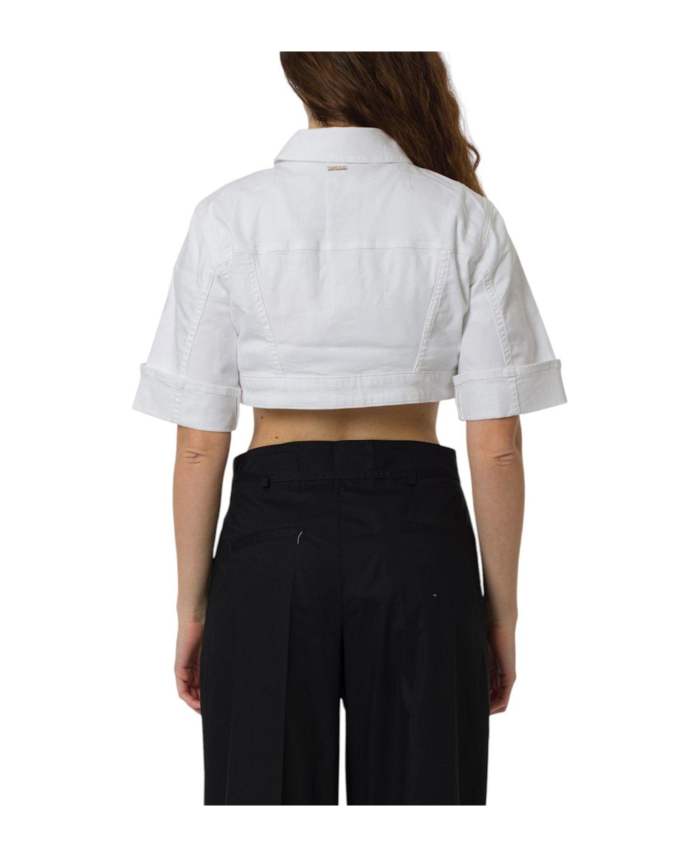 Liu-Jo Cropped Jacket Liu-jo - WHITE
