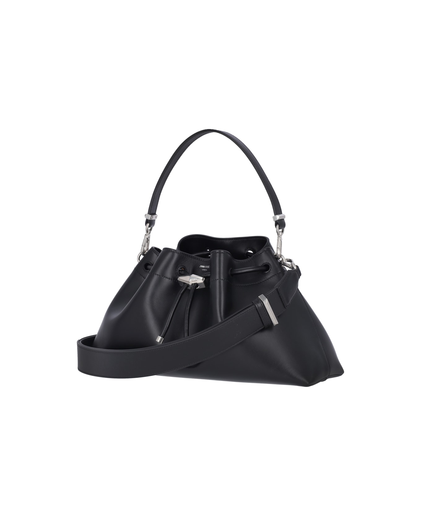 Jimmy Choo 
bon Bon East/west
 Bucket Bag - Black  