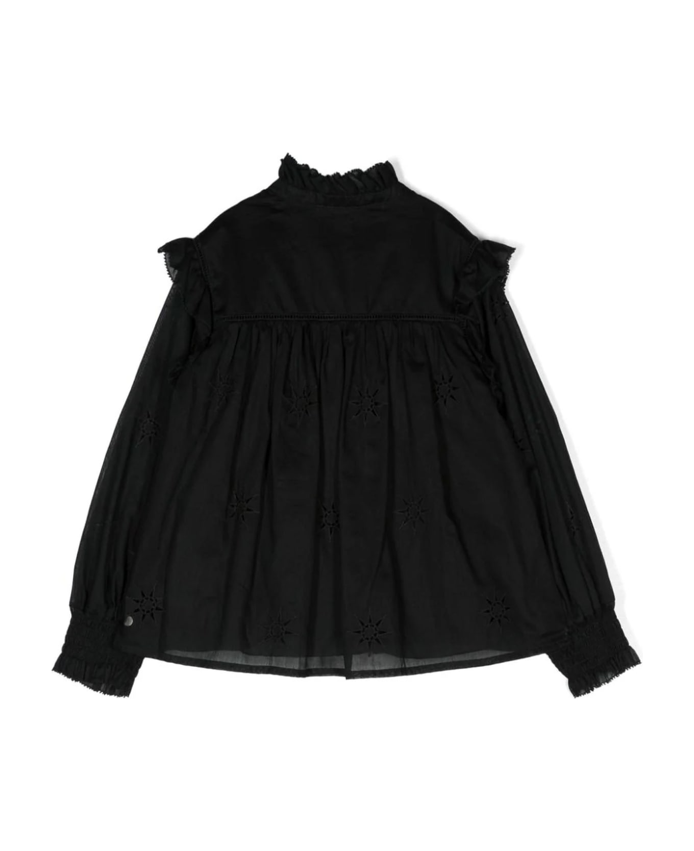 Chloé Black Cotton Shirt - Nero