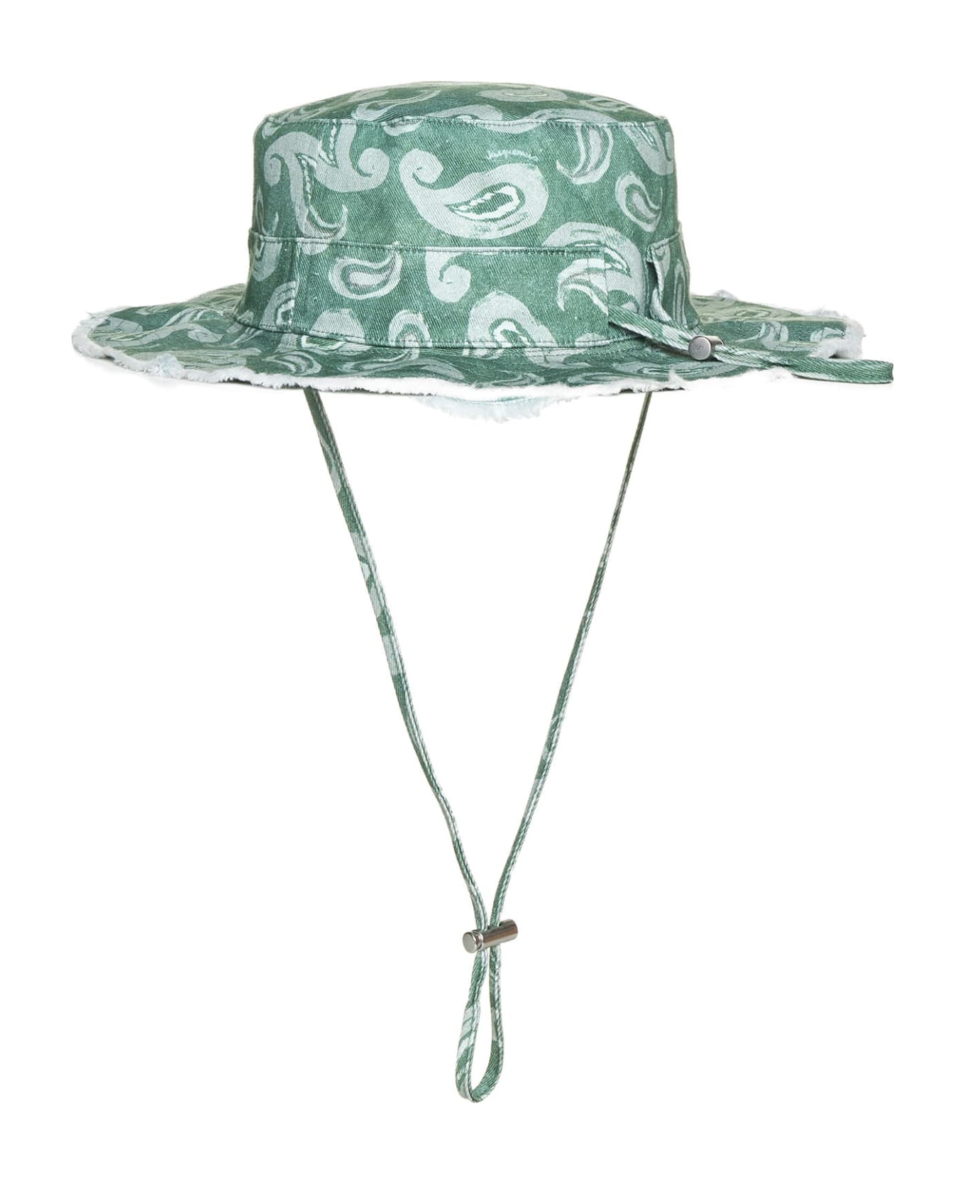 Jacquemus Hat - COLLUSION Unisex Bucket hat met kleurschakeringen en onafgewerkte rand