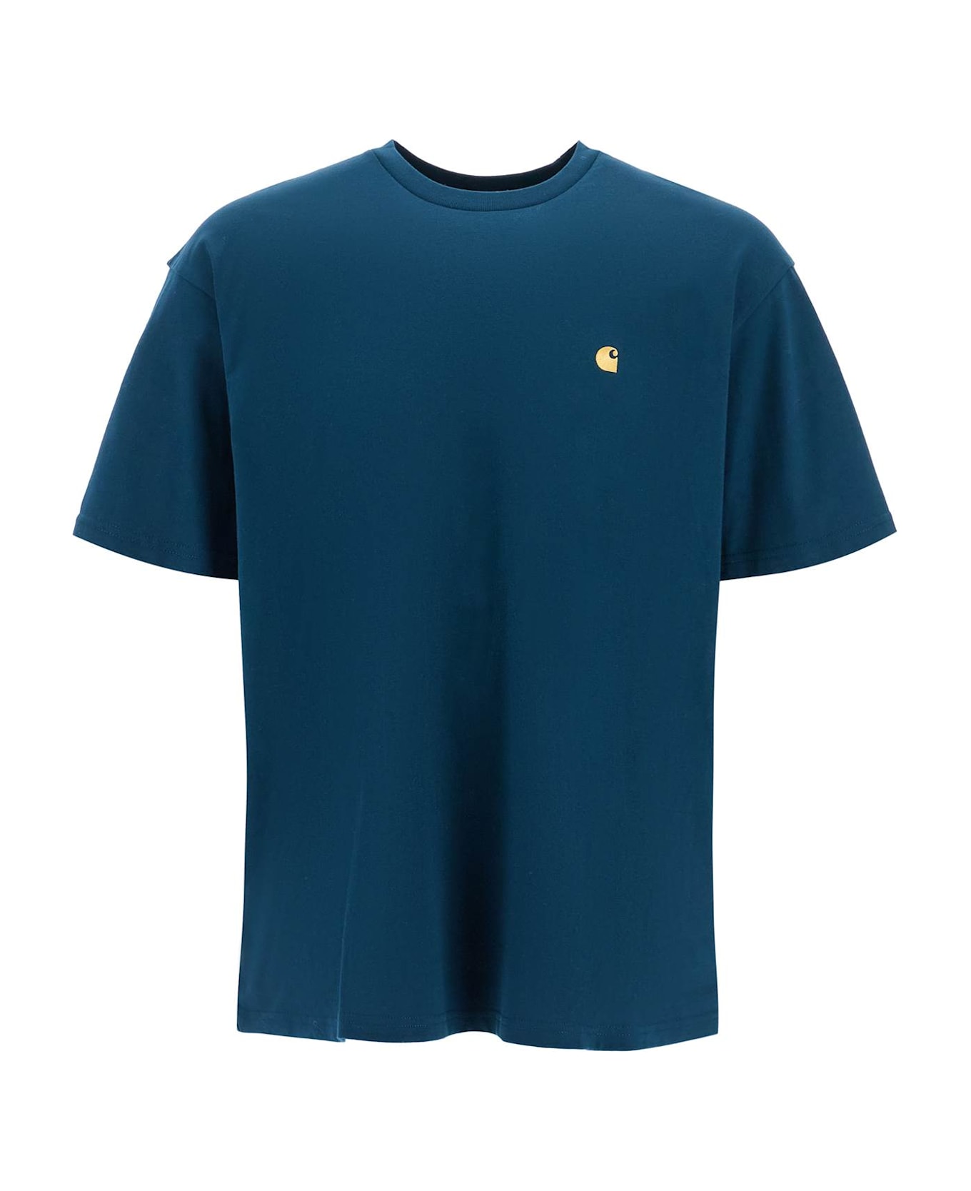 Carhartt Chase Cotton T-shirt - Duck Blue