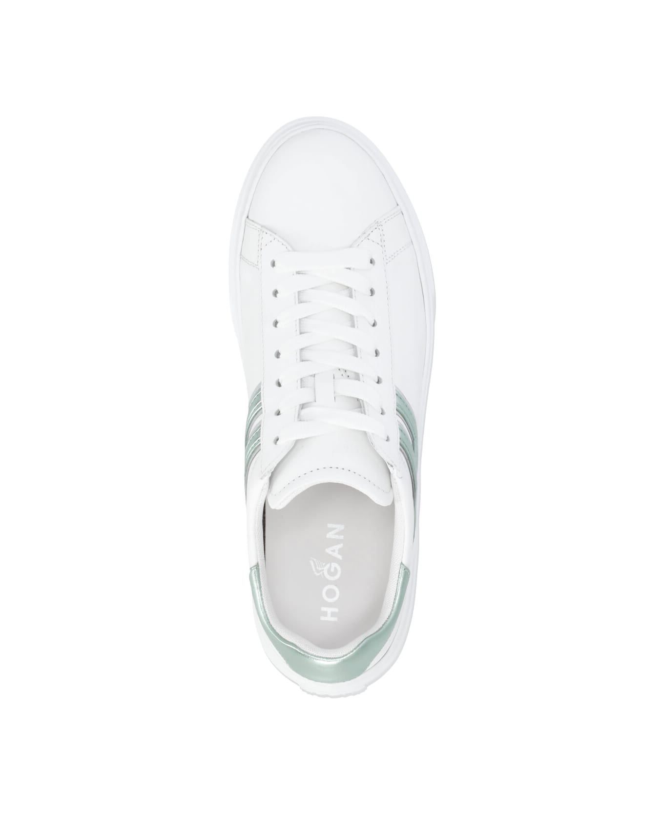 Hogan H365 Sneakers - Green/white