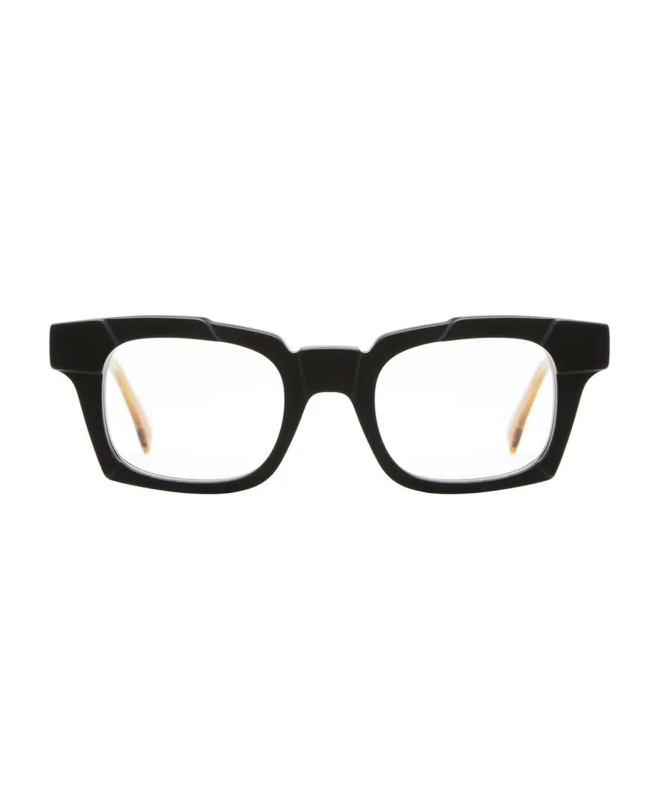Kuboraum Mask S3 - Black Matt Glasses - matte black/transparentcamel