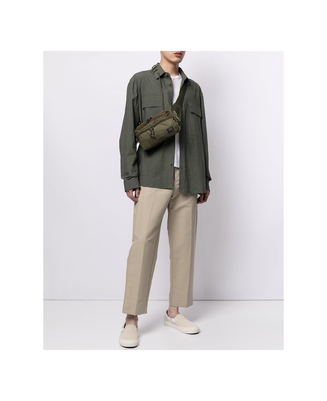 Porter Force 2way Nylon Beltbag - Green