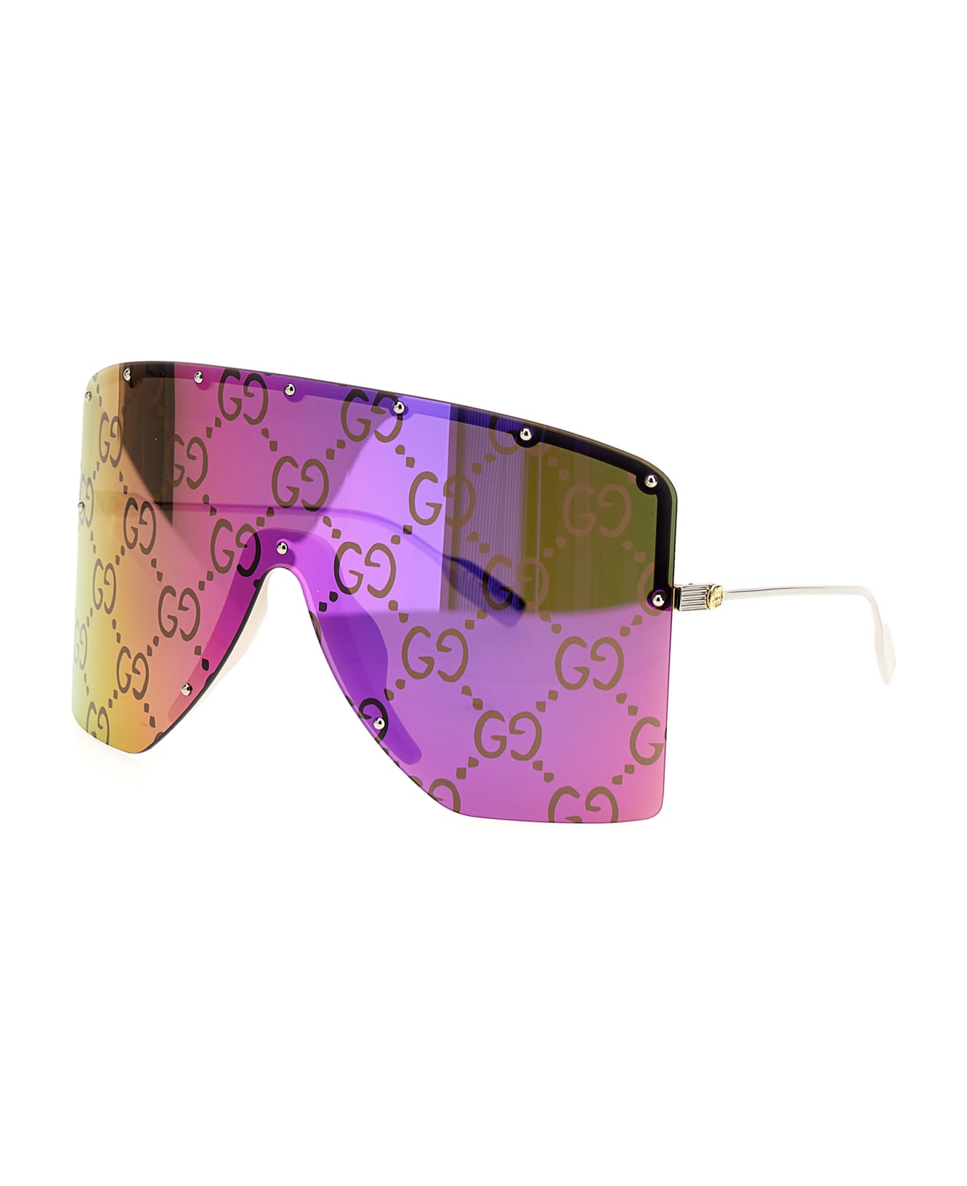 Gucci Face Covering Sunglasses - Multicolor