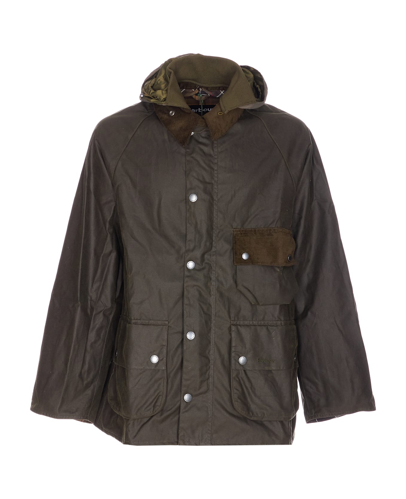 Barbour Modified Solway Wax Jacket - Green