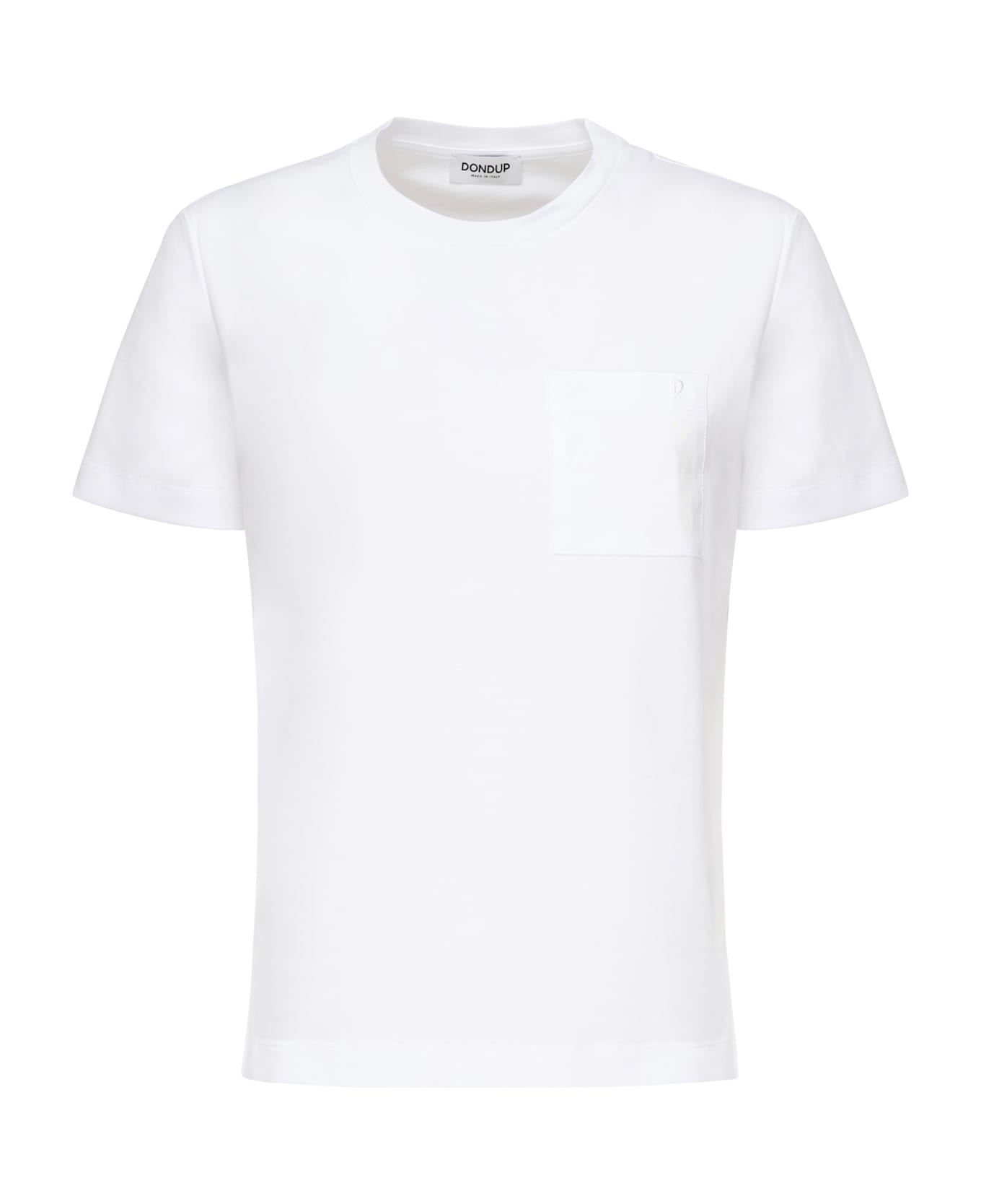 Dondup Cotton Jersey T-shirt With Logo - White