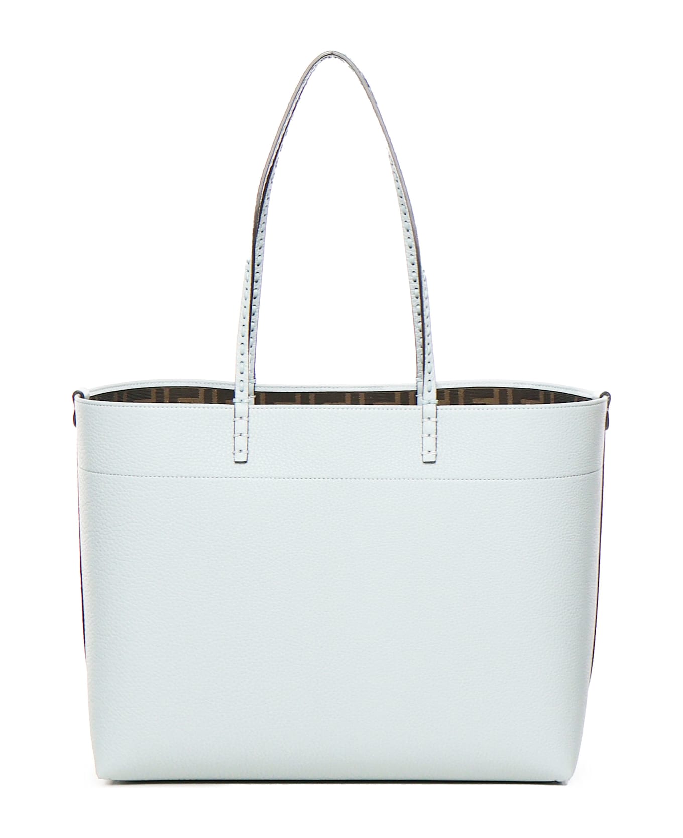 Fendi Medium Roll Bag - Clear Blue