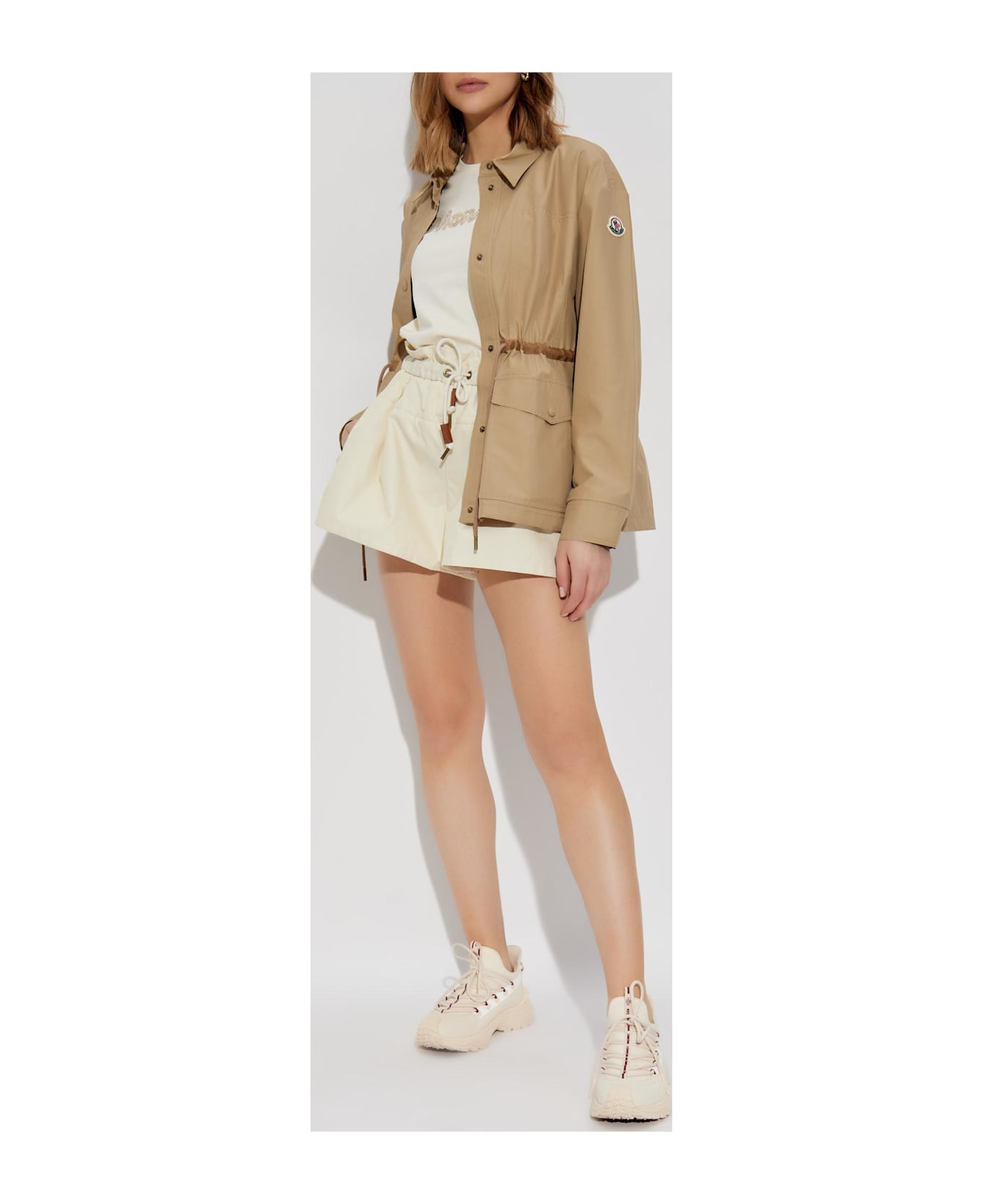 Moncler Shorts - Bianco