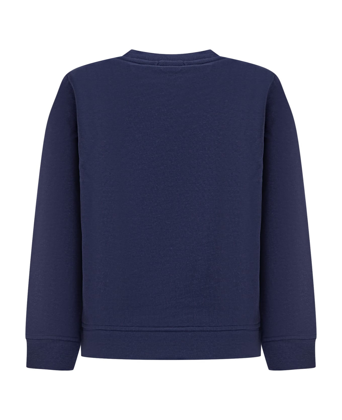 Stella McCartney Kids Sweatshirt With Logo Disc - BLUE ニットウェア＆スウェットシャツ