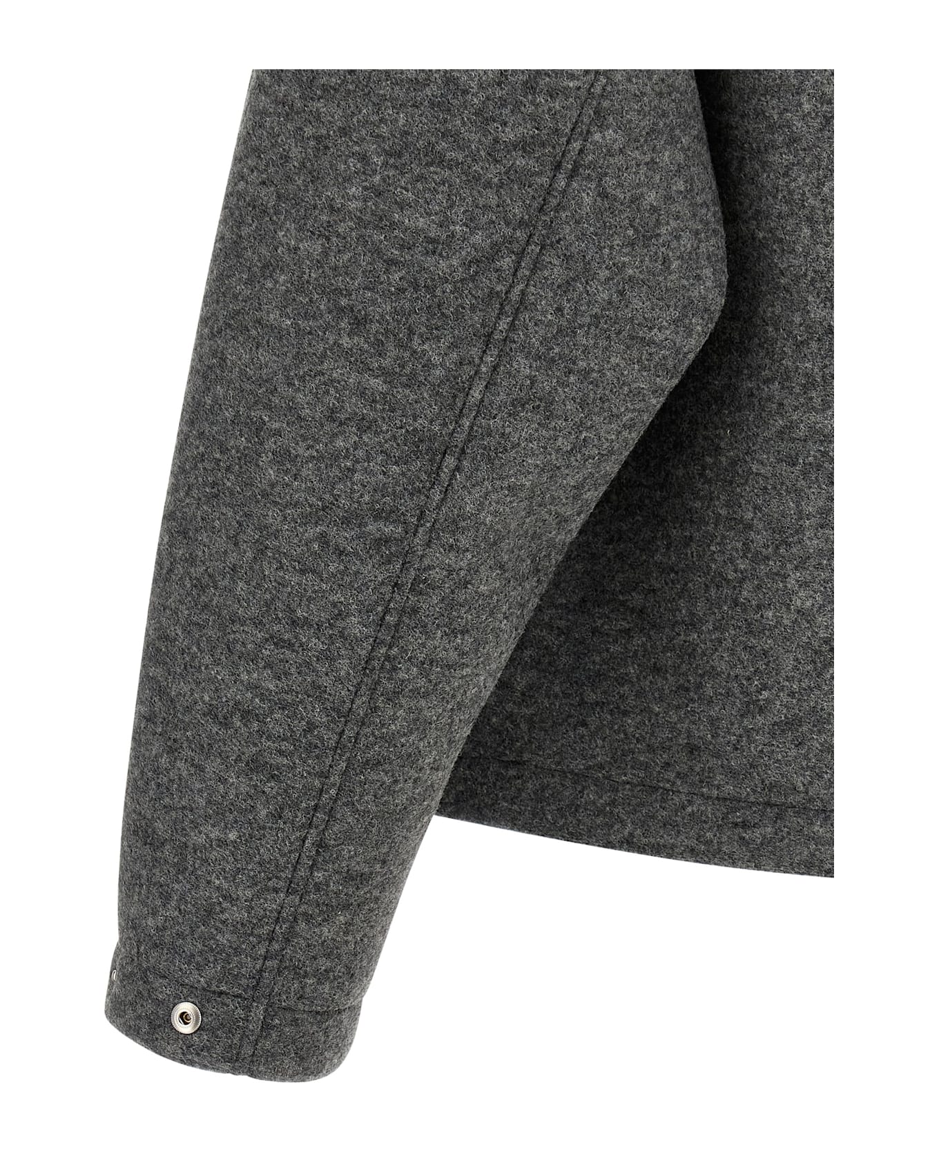Herno Laminar Pannolenci Jacket - Gray