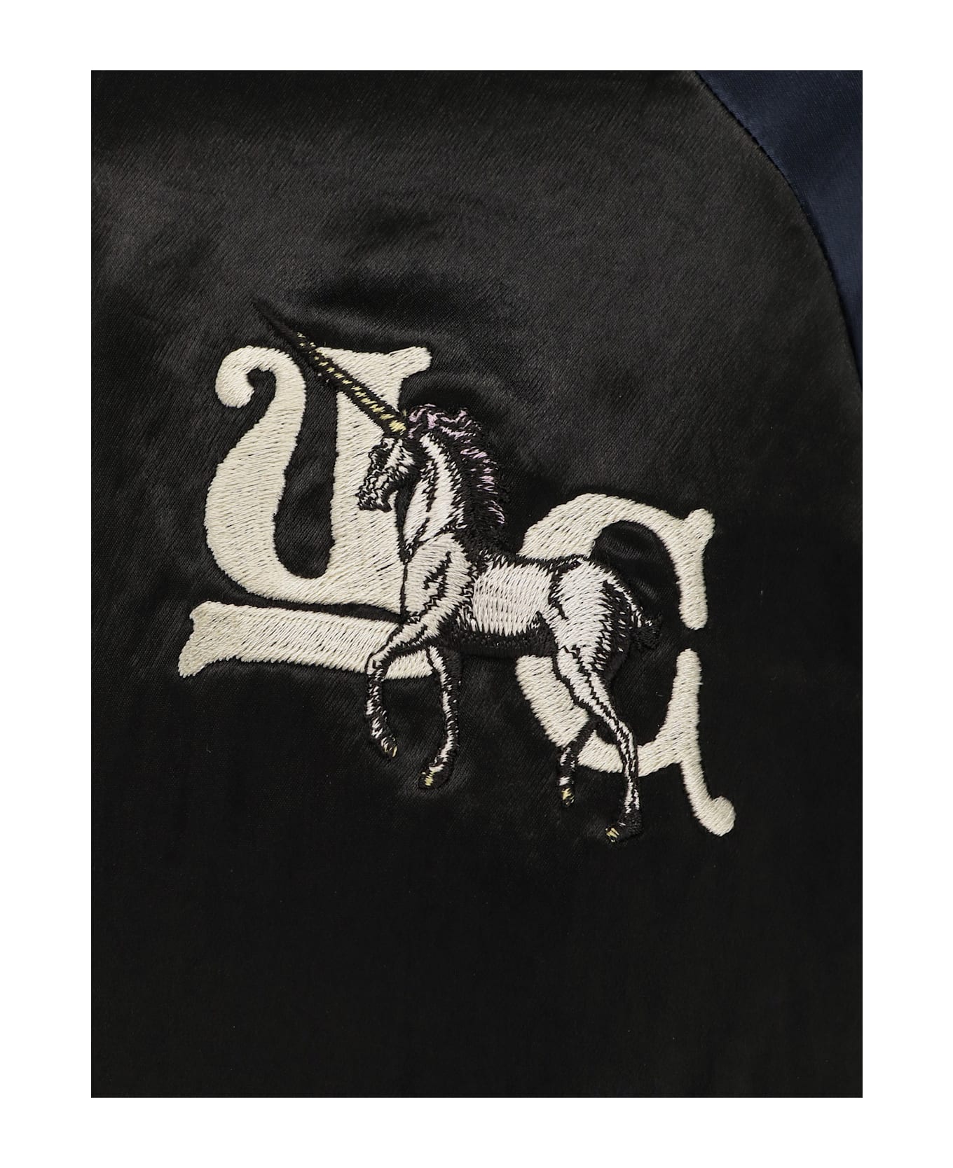 Undercover Jun Takahashi Satin Bomber Jacket - Black