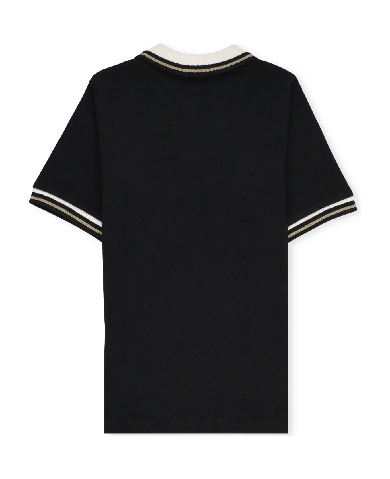 Moncler Logoed Polo Shirt - Black Tシャツ＆ポロシャツ
