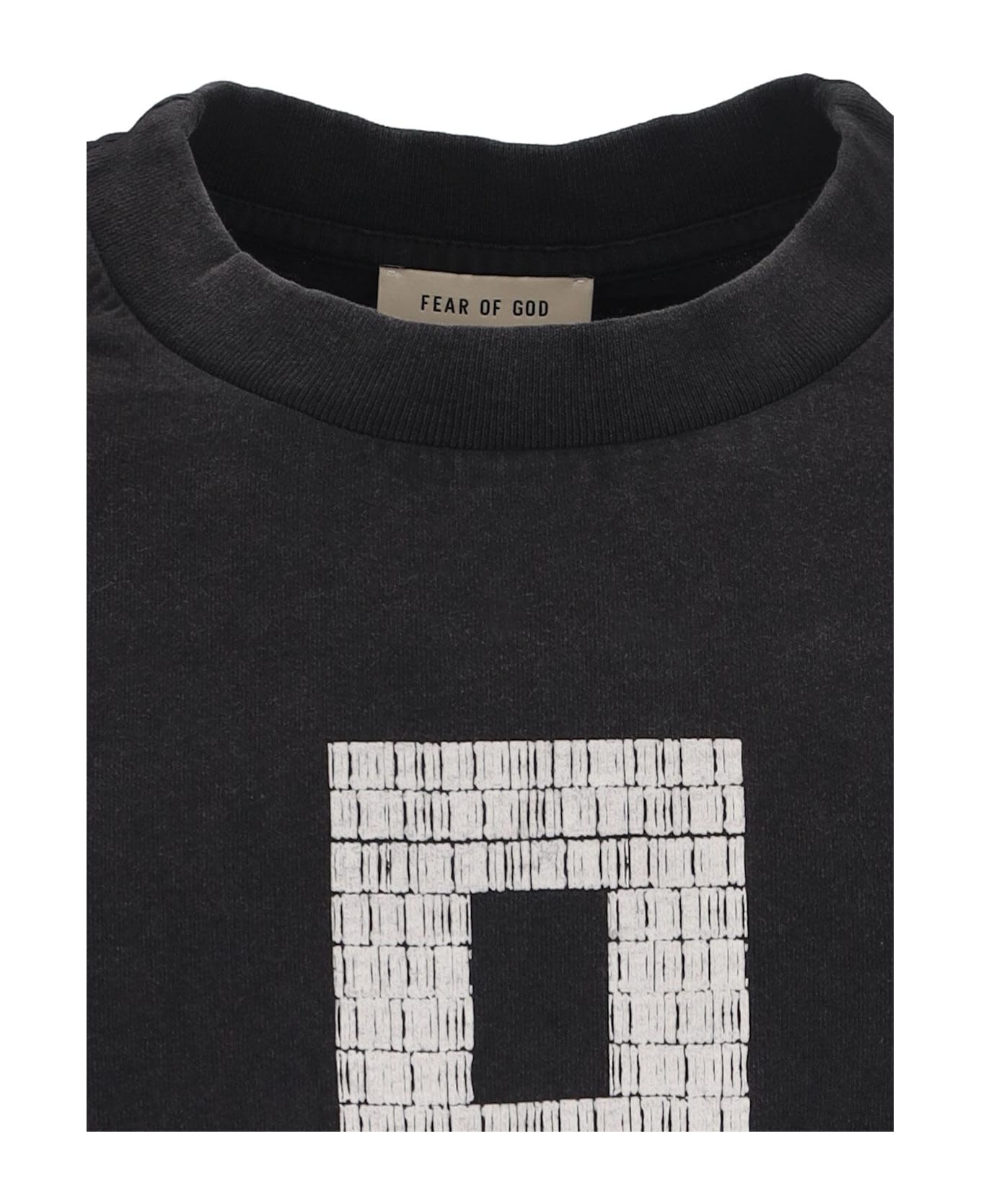 Fear of God "8" Logo T-shirt - Black  